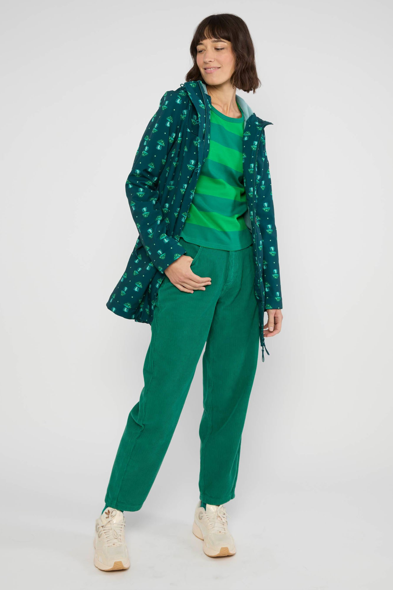 Parka impermeable WILD WEATHER NIGHT MUSHROOM - Imagen 4