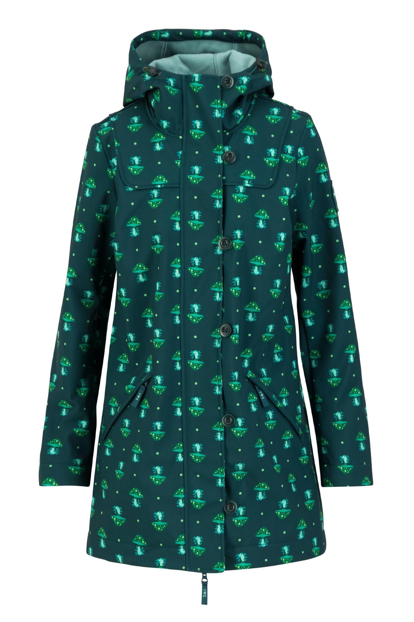 Parka impermeable WILD WEATHER NIGHT MUSHROOM - Imagen 6