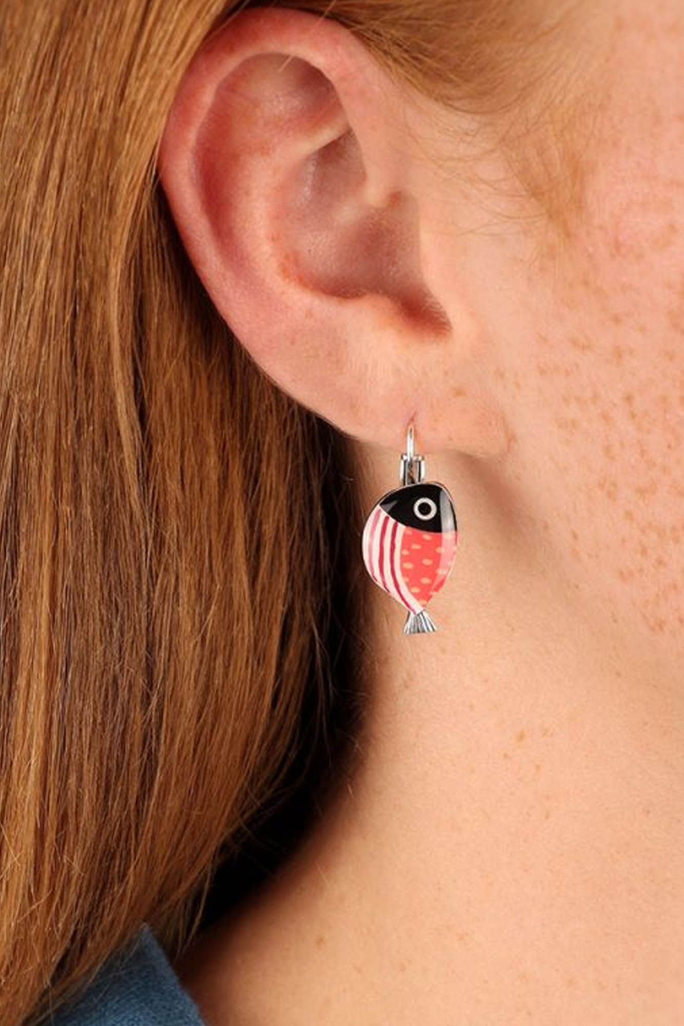 Pendientes ROJO AMARILLO OCEAN