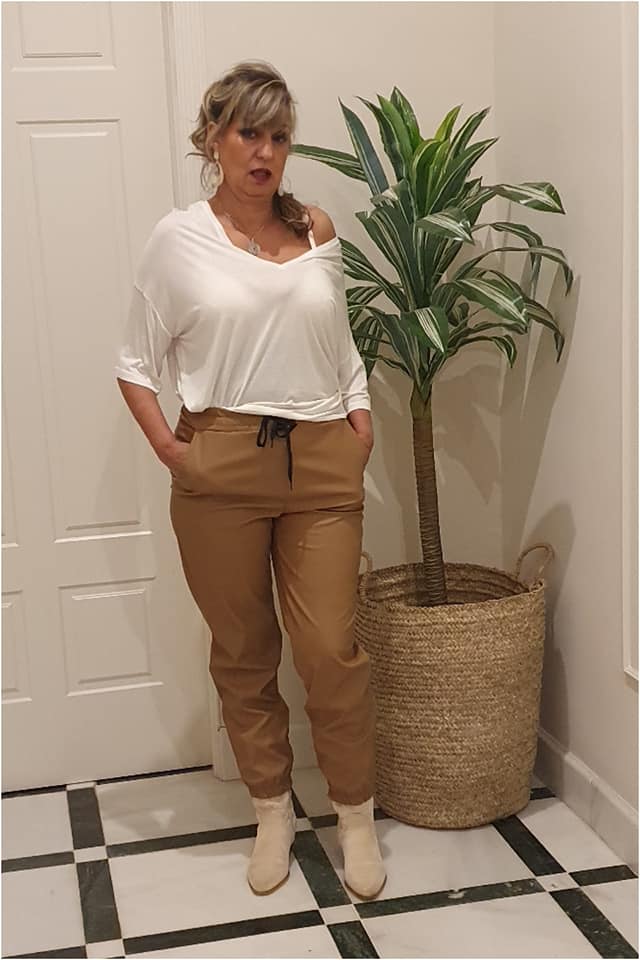 Pantalón mujer símil piel - Imagen 6