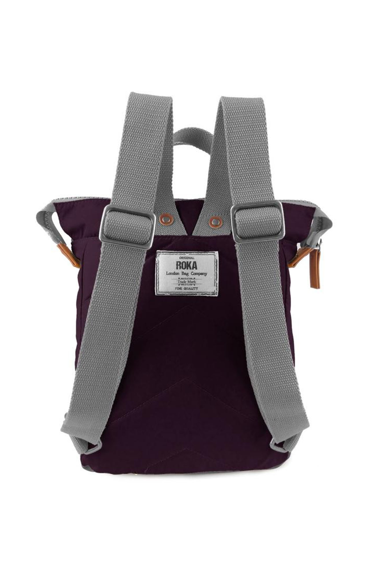 ROKA LONDON mochila pequeña BANTRY B PLUM - Imagen 3