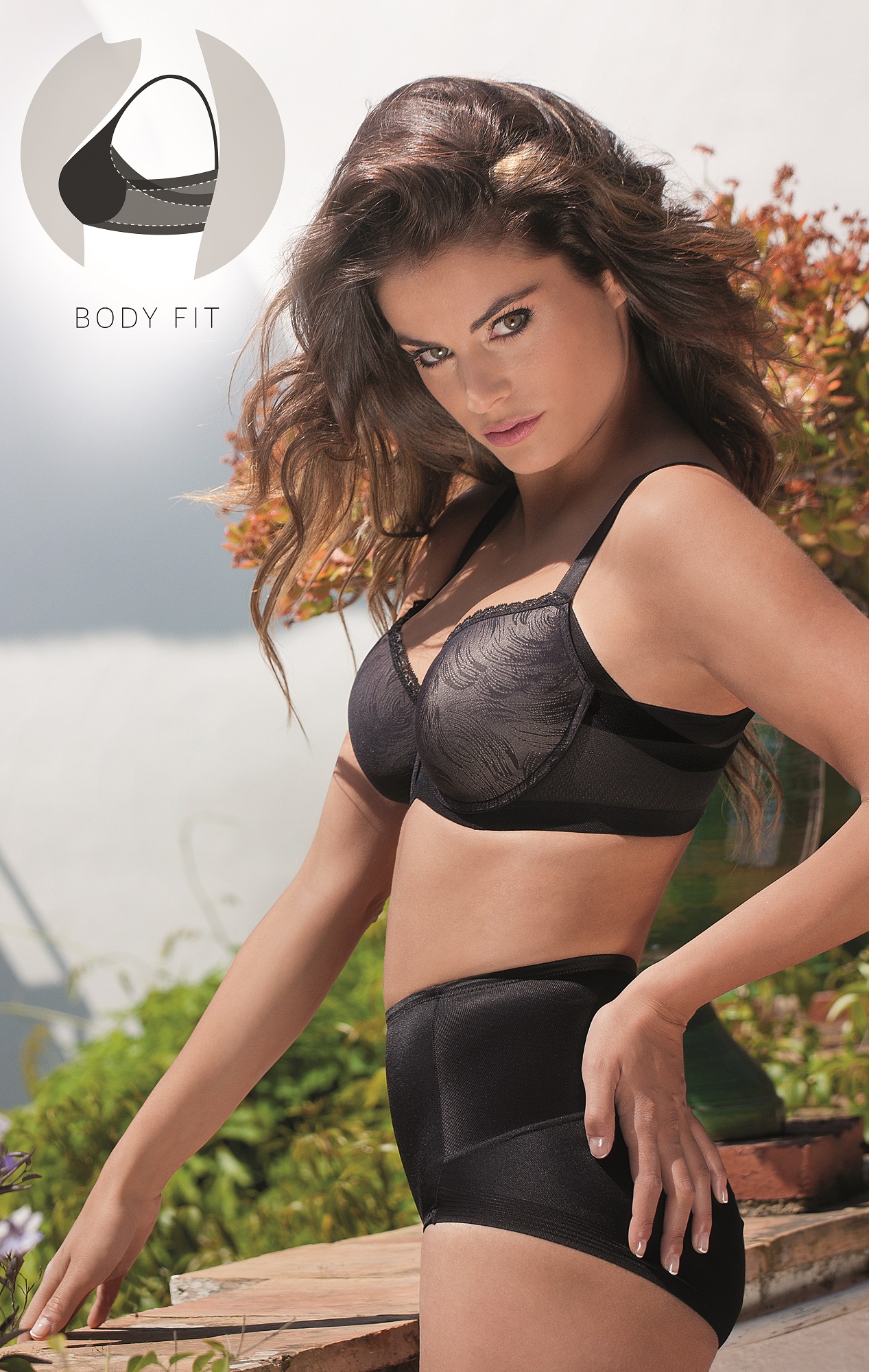 sujetador violeta selene copa e - Imagen 3