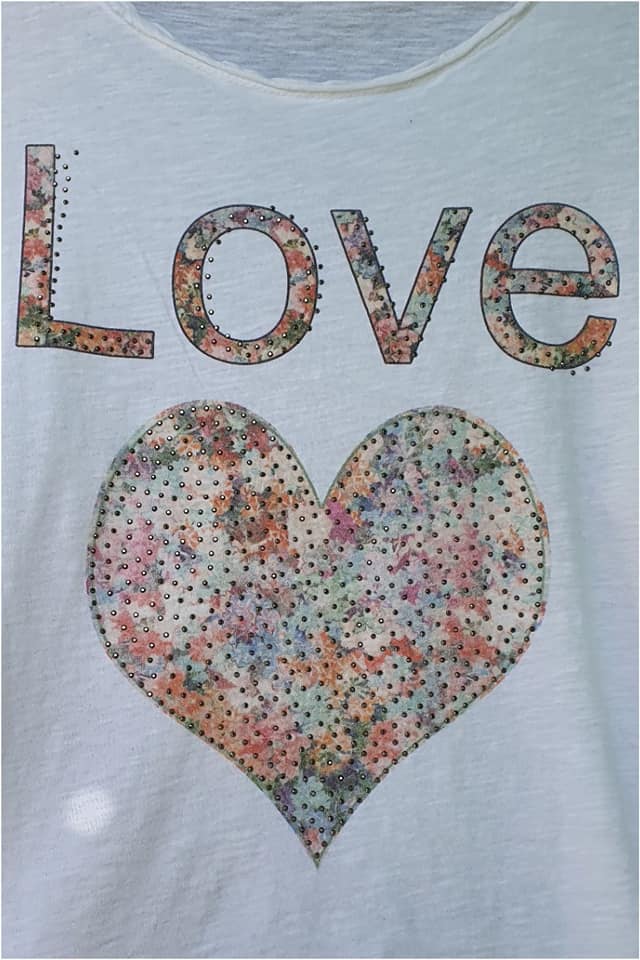 Camiseta mujer love