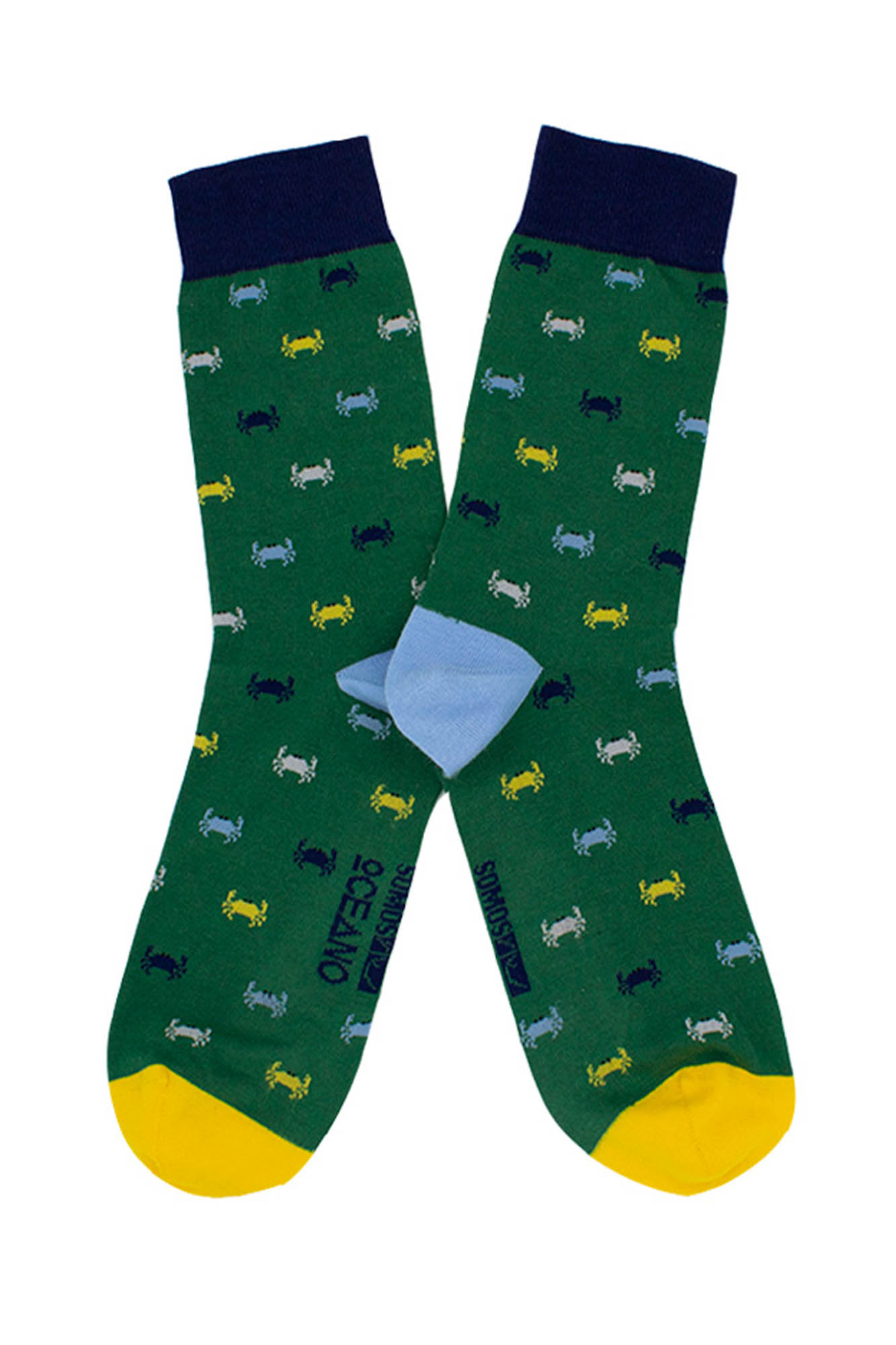 SOMOSOCEANO calcetines NÉCORAS MIX VERDE