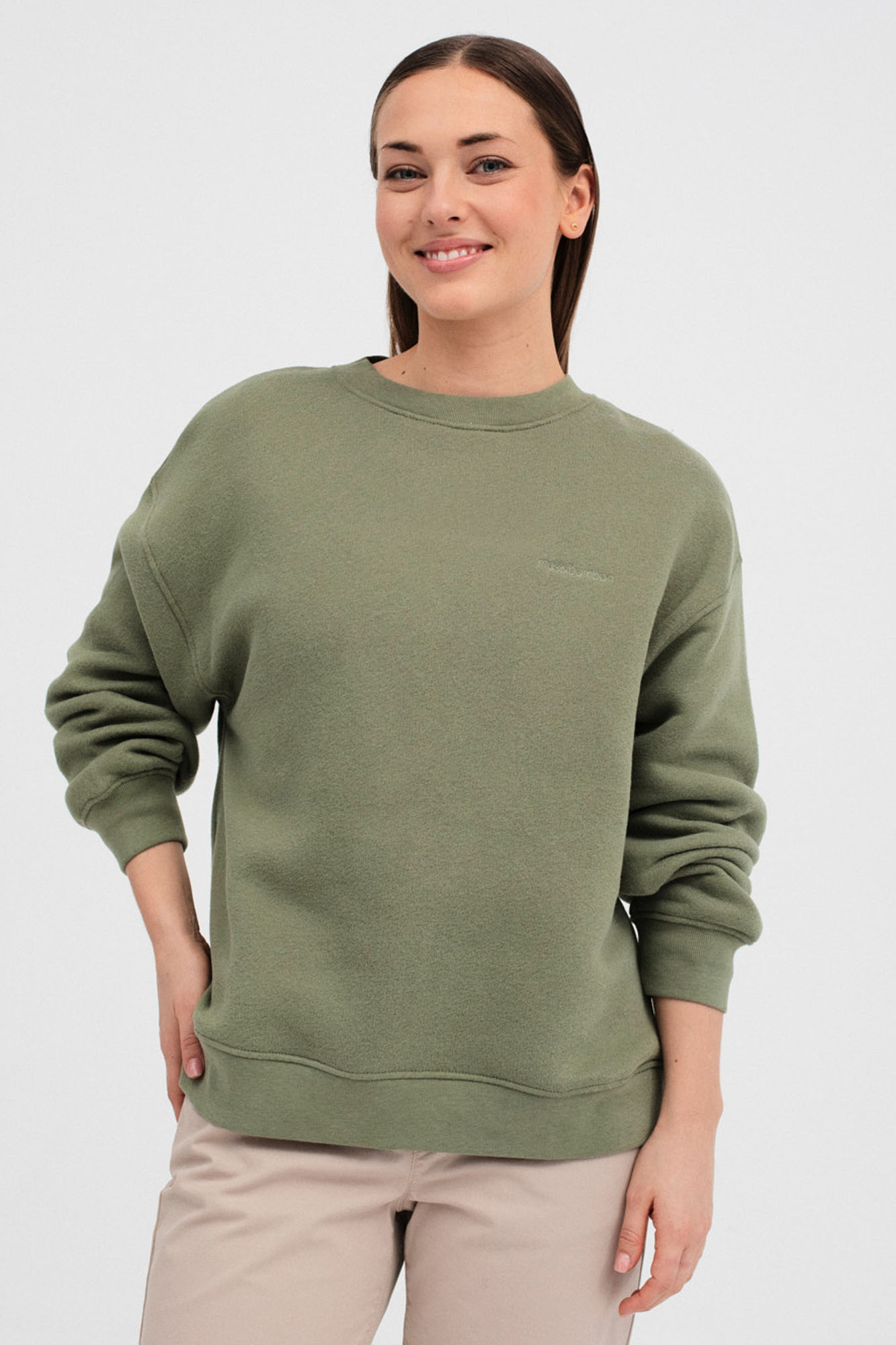 Sudadera afelpada ENMORE verde