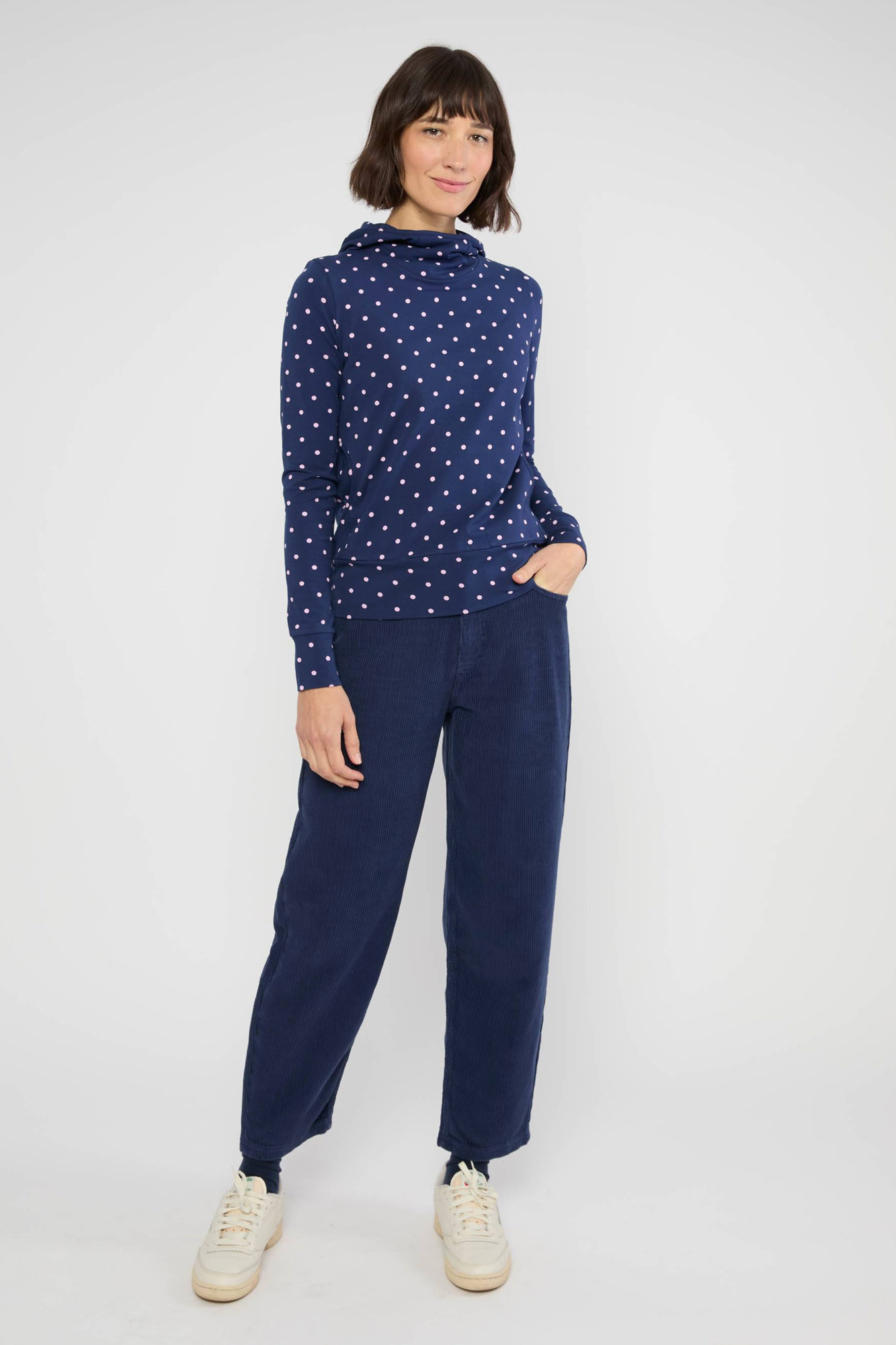 Sudadera de algodón CUTE DOT