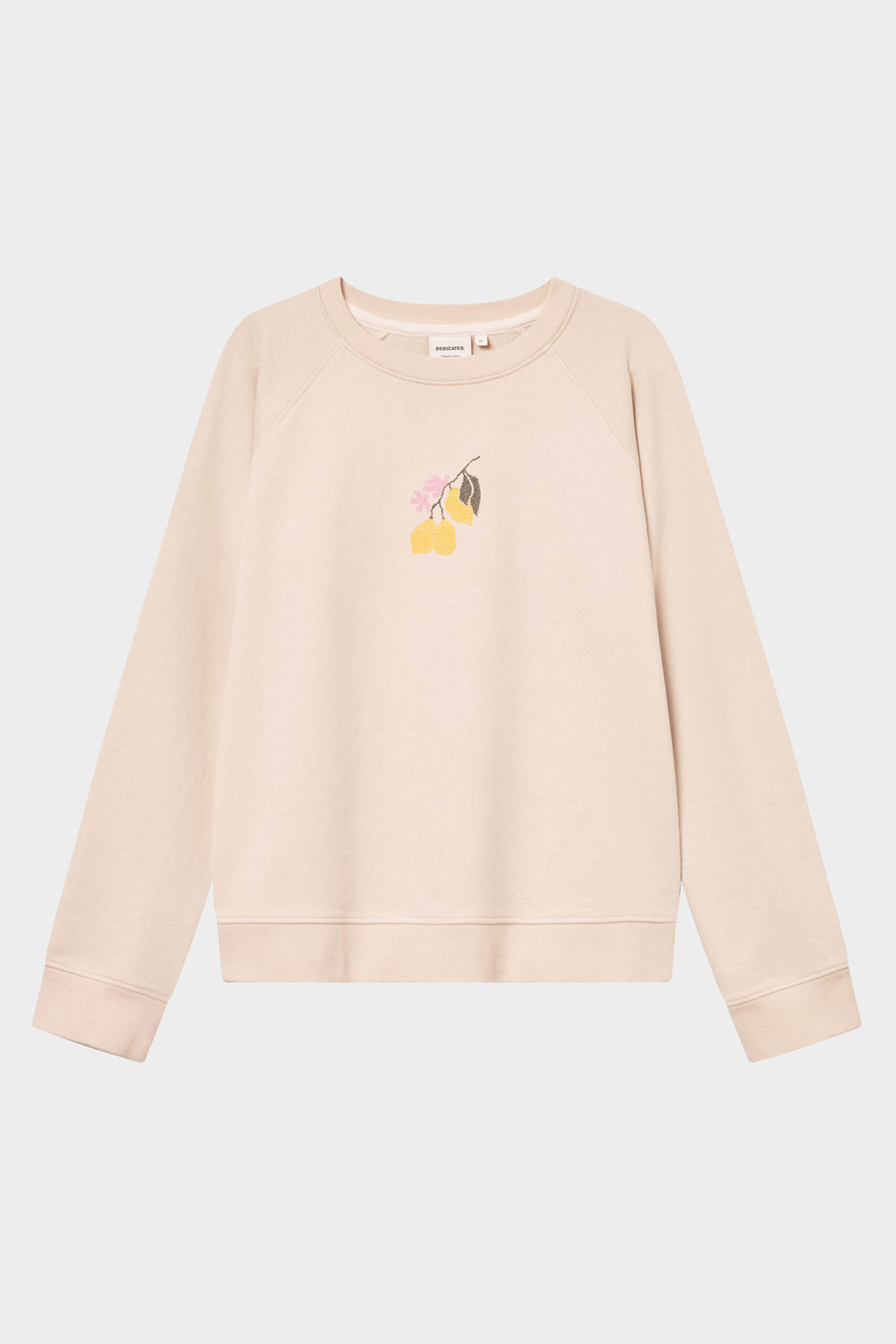 Sudadera de algodón GOTS LEMON BRANCH