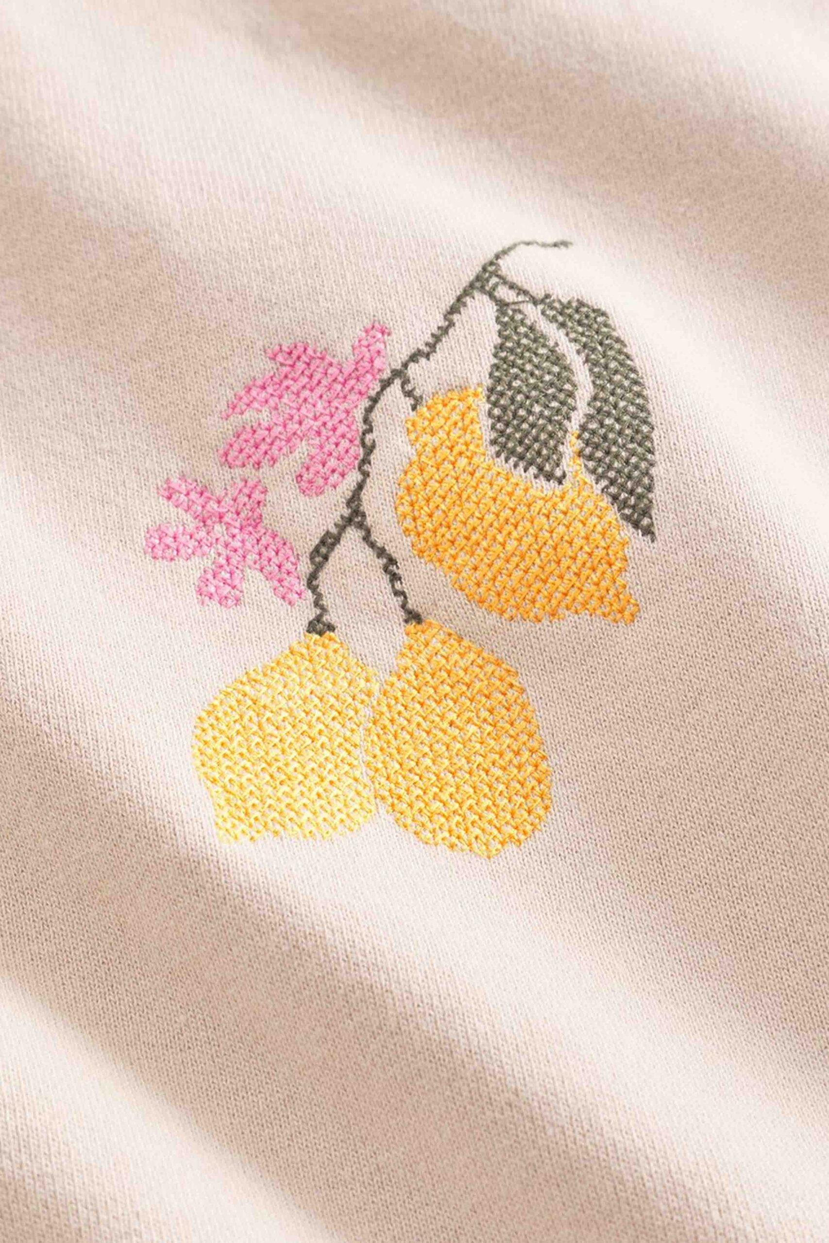 Sudadera de algodón GOTS LEMON BRANCH - Imagen 3