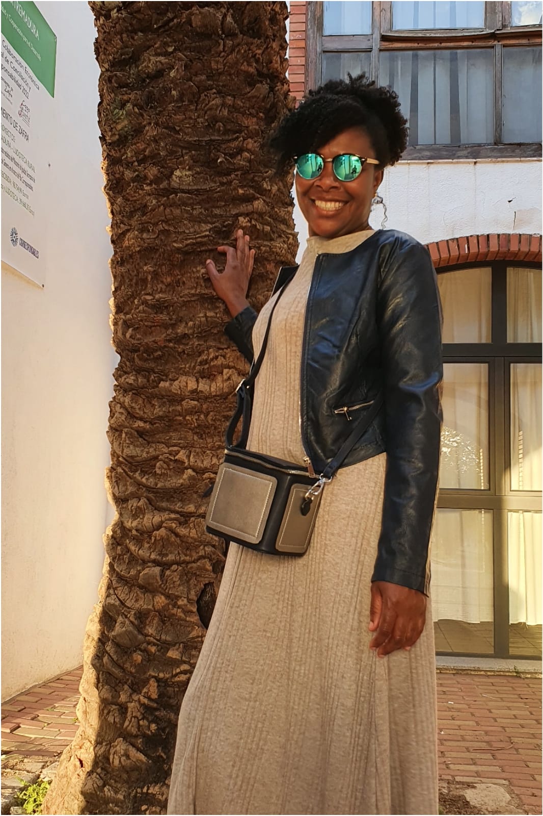 Bolso combinado cuadrado mujer - Imagen 3