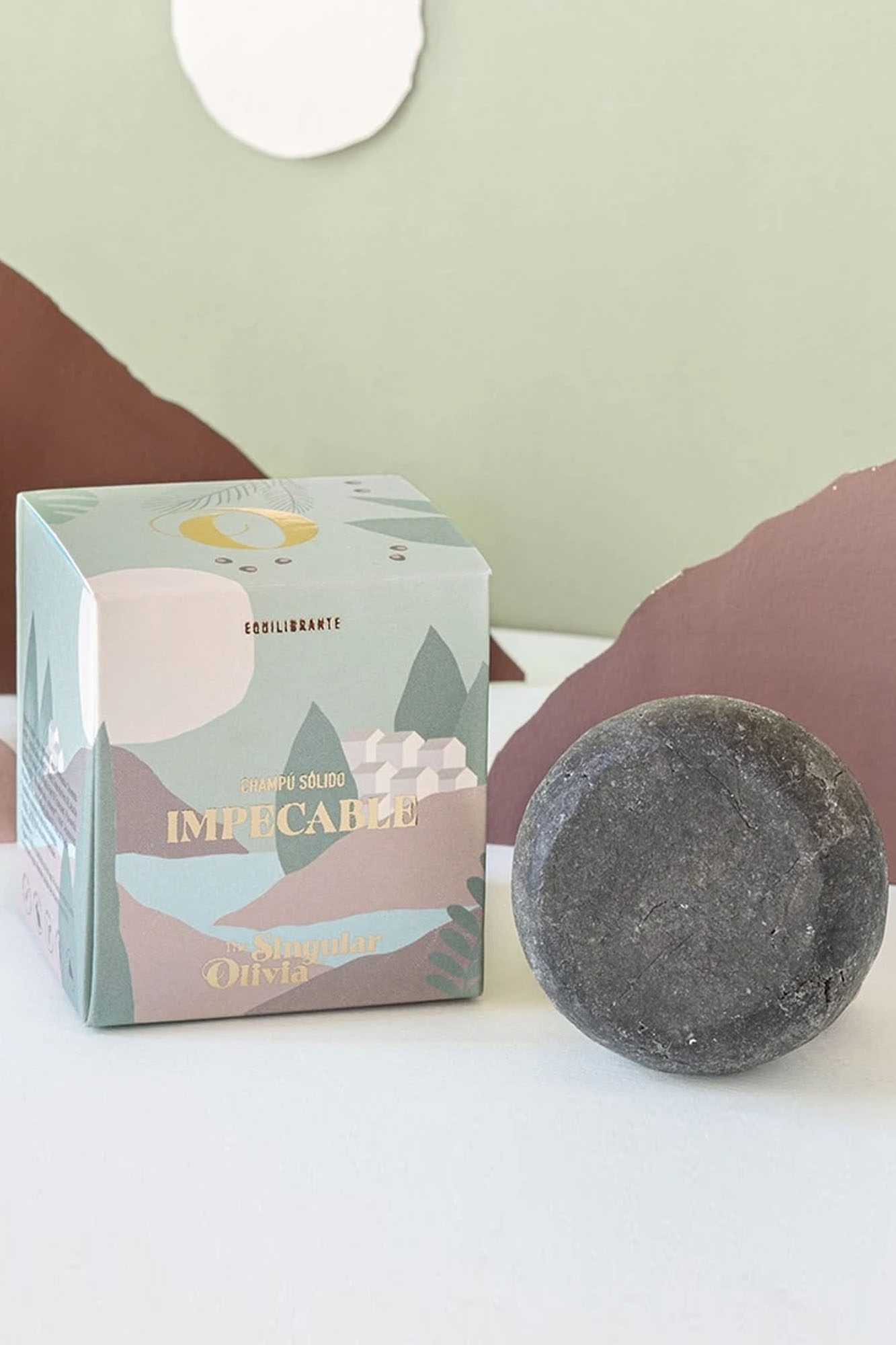 THE SINGULAR OLIVIA champú sólido IMPECABLE (especial equilibrante)