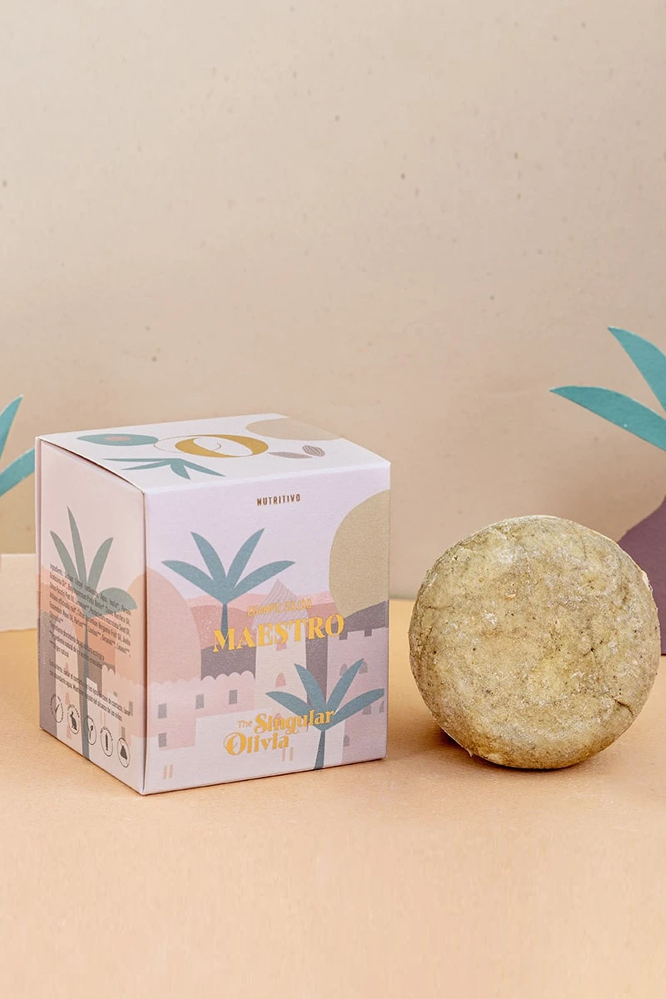 THE SINGULAR OLIVIA champú sólido MAESTRO (especial nutritivo)