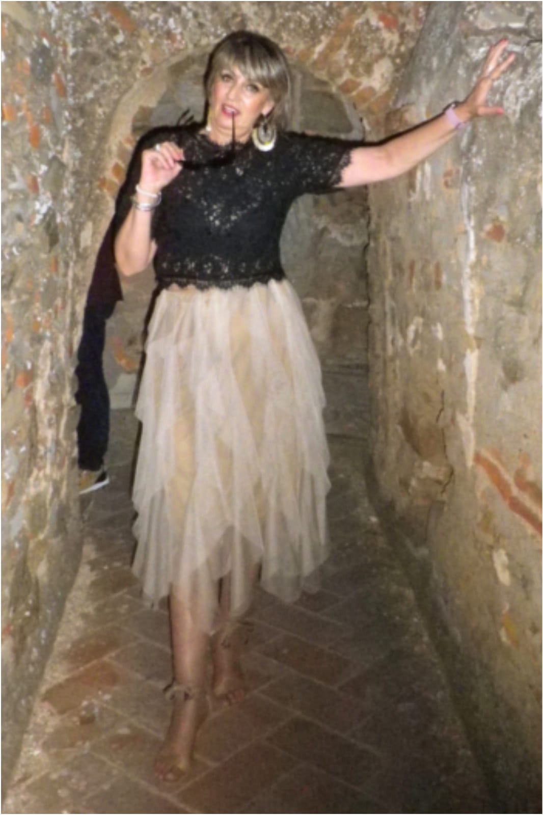 Falda mujer tul volantes - Imagen 7