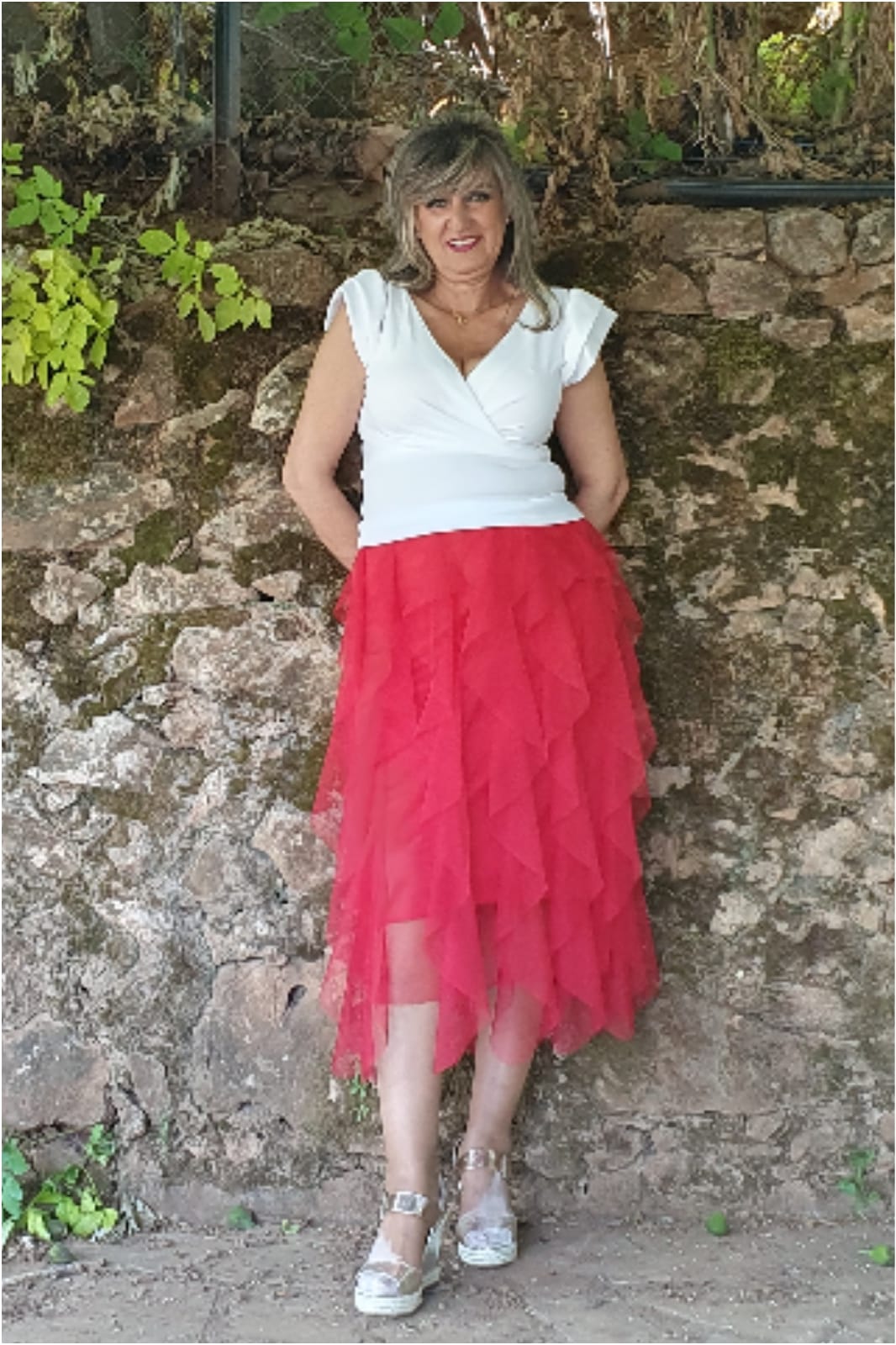 Falda mujer tul volantes - Imagen 5