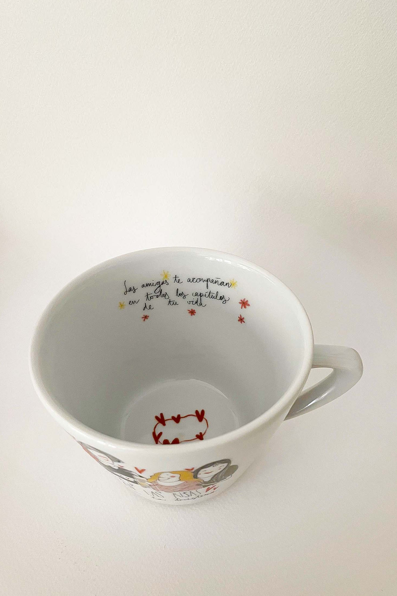 Taza ilustrada AMIGAS - Imagen 4