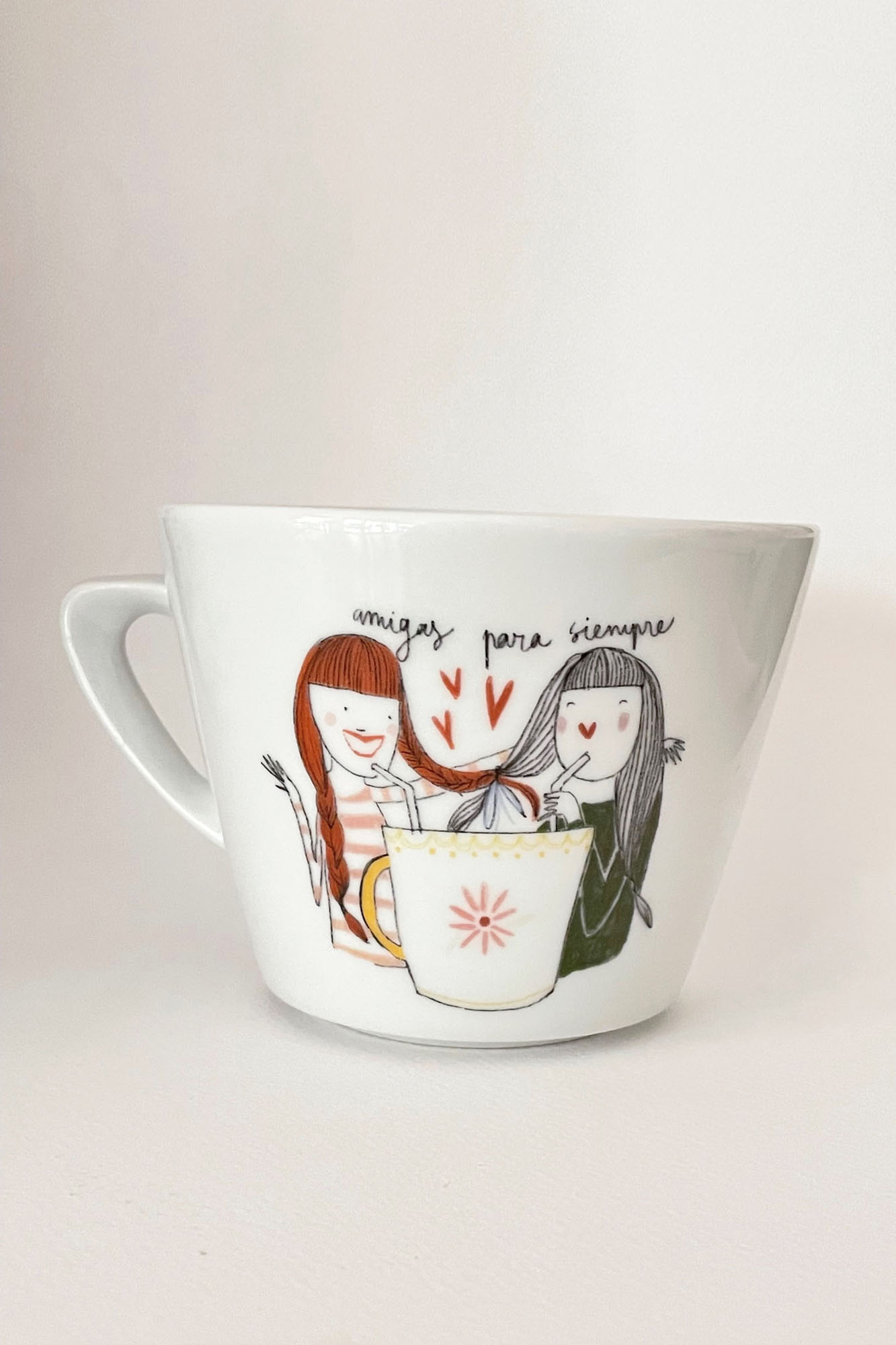 Taza ilustrada AMIGAS - Imagen 5