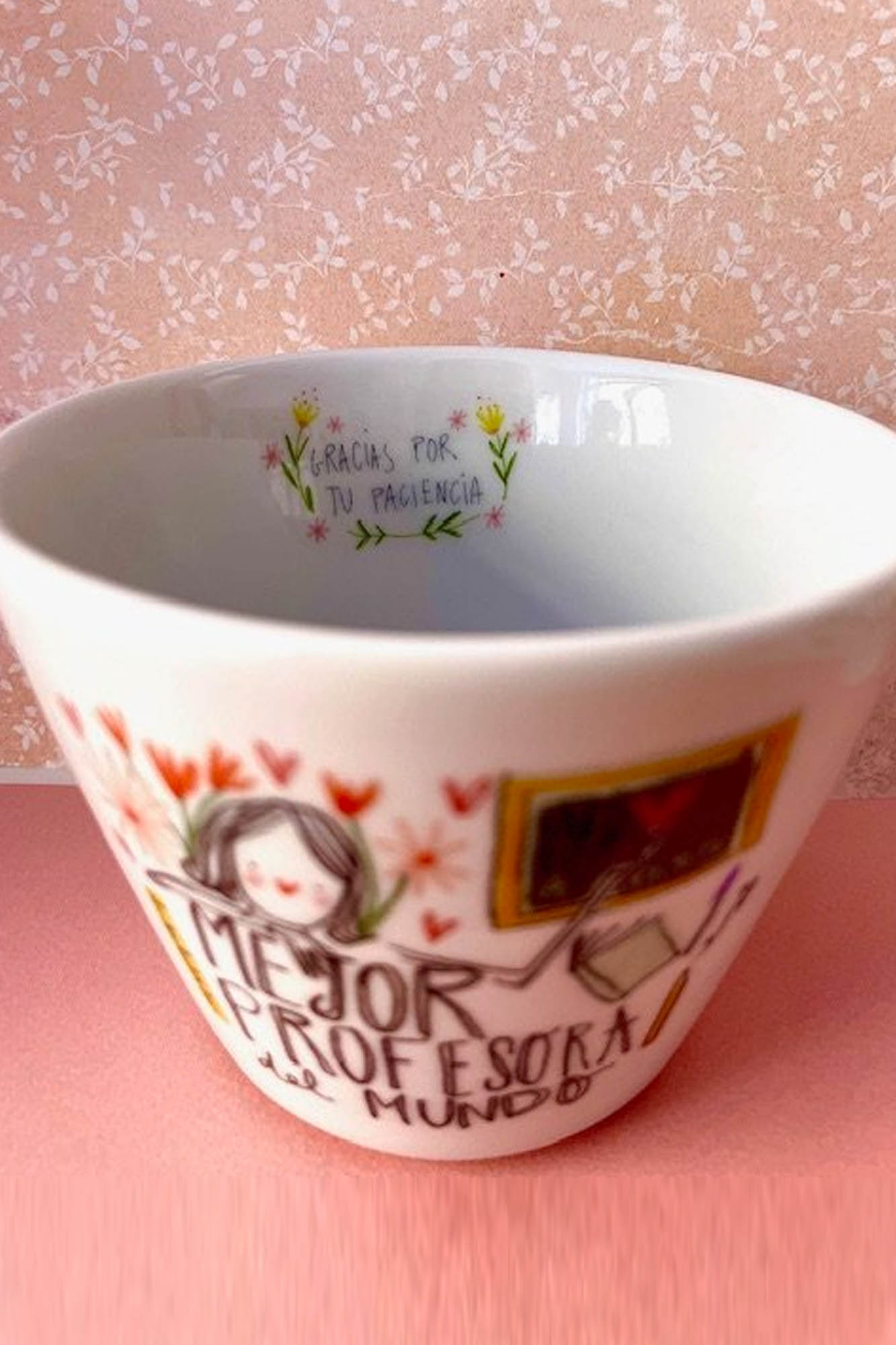 Taza ilustrada MEJOR PROFESORA