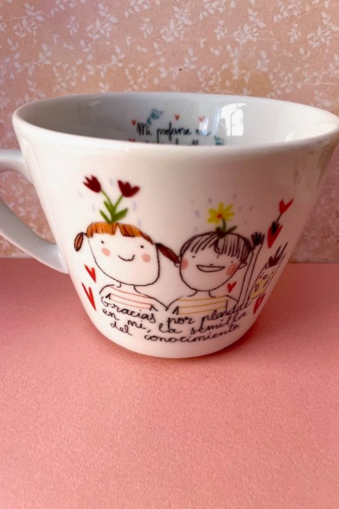 Taza ilustrada MEJOR PROFESORA - Imagen 3