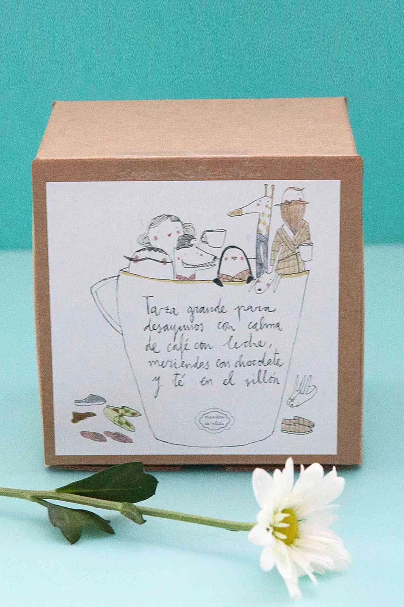 Taza ilustrada AMOR POR LOS LIBROS - Imagen 7