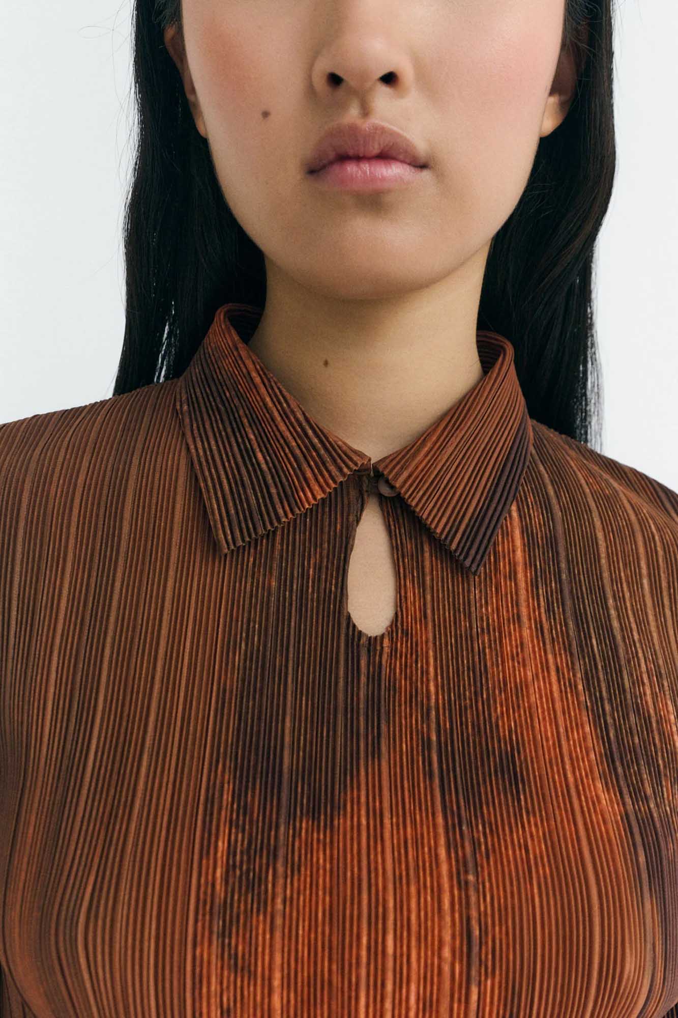 Top plisado AGOSTINA