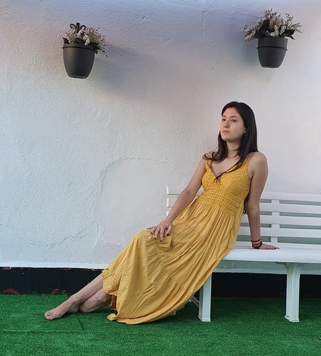 Vestido mujer largo cuerpo de encaje - Imagen 3