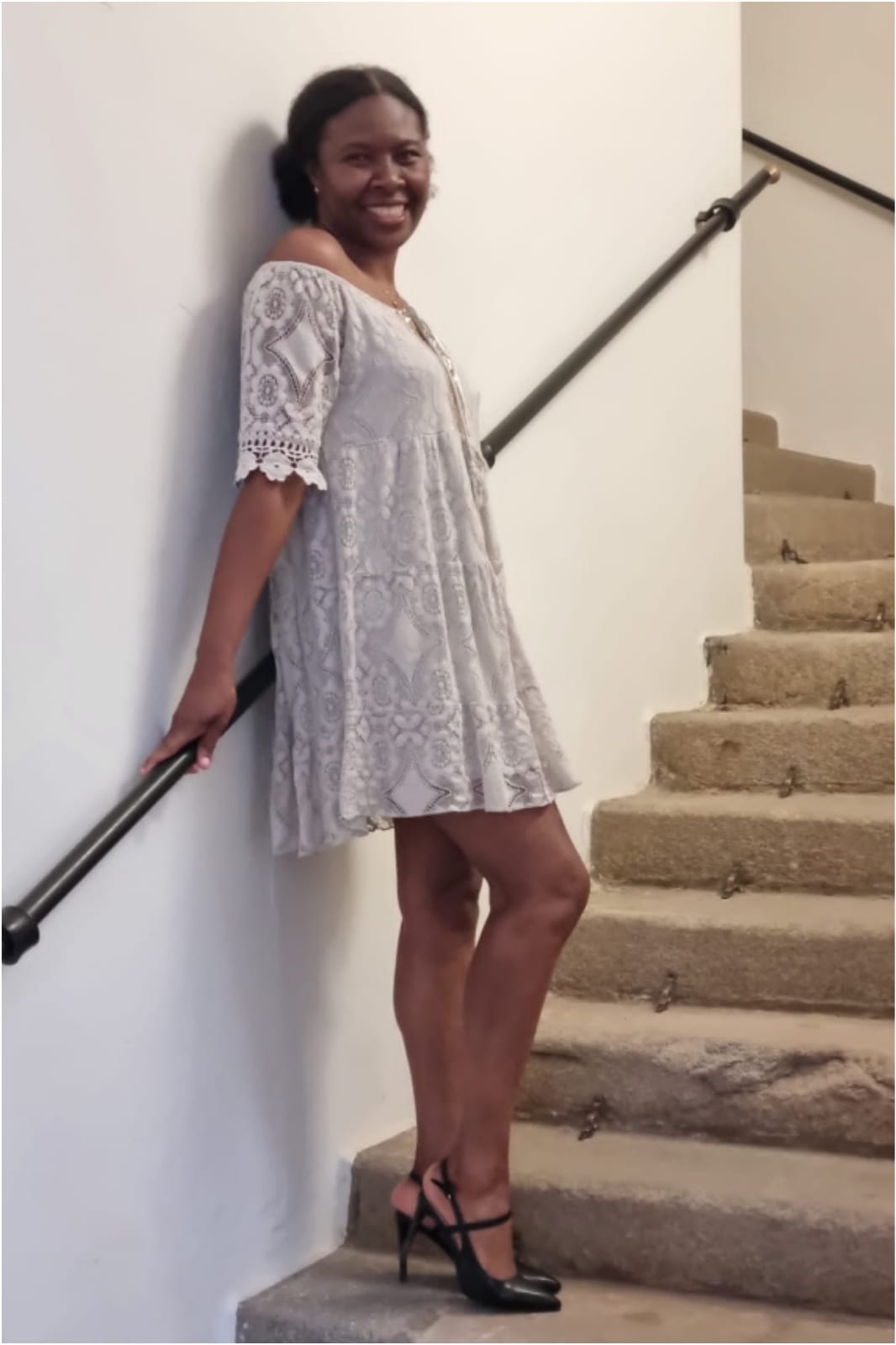 Vestido bohemio mujer encaje - Imagen 5