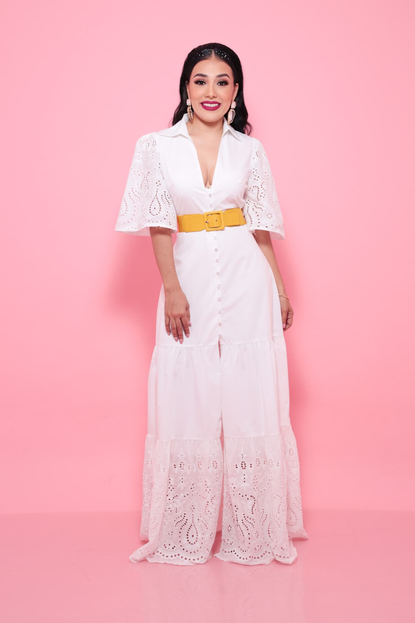 MAXI VESTIDO BLANCO P06763