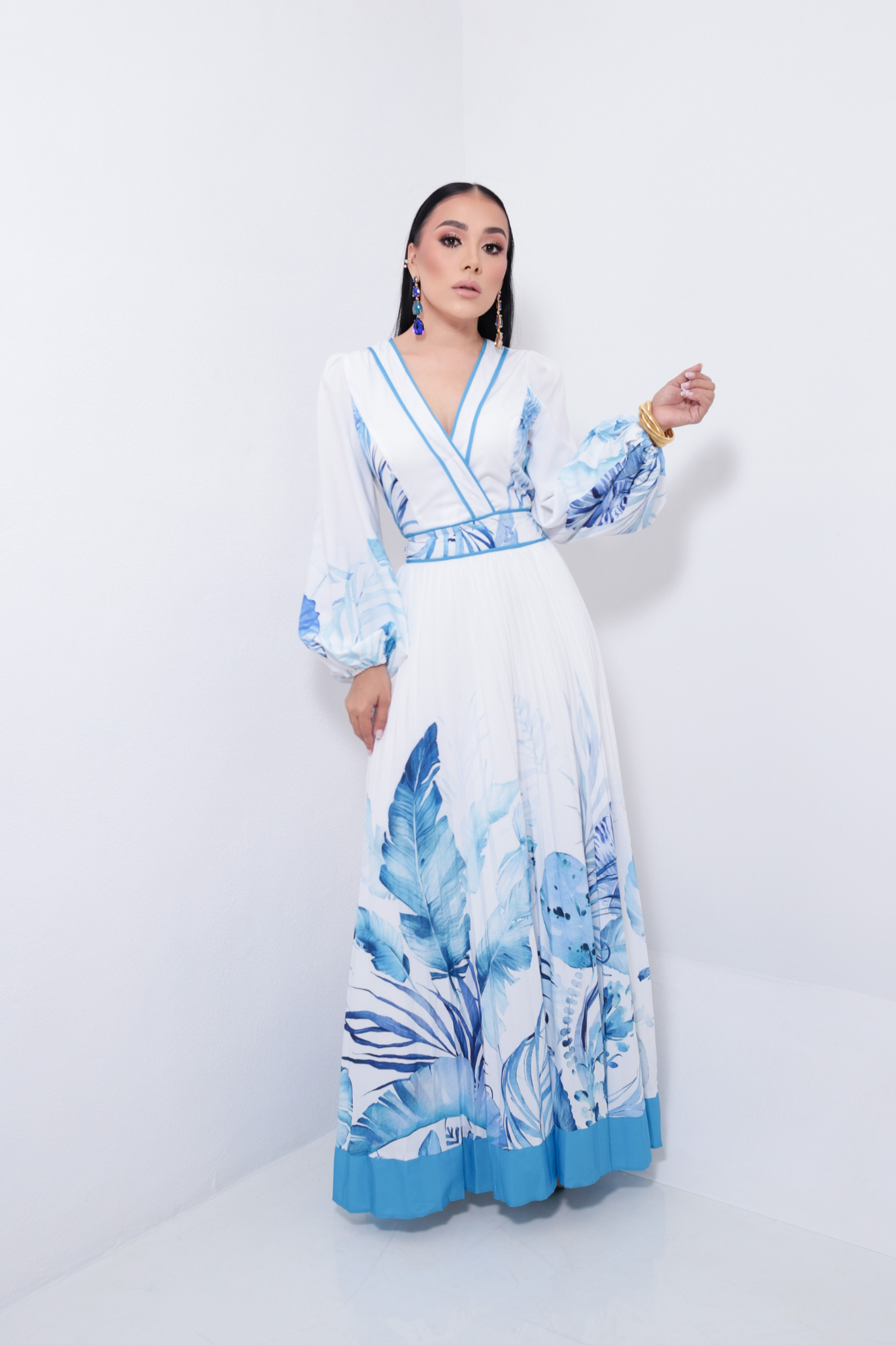 Maxi Vestido White P06945