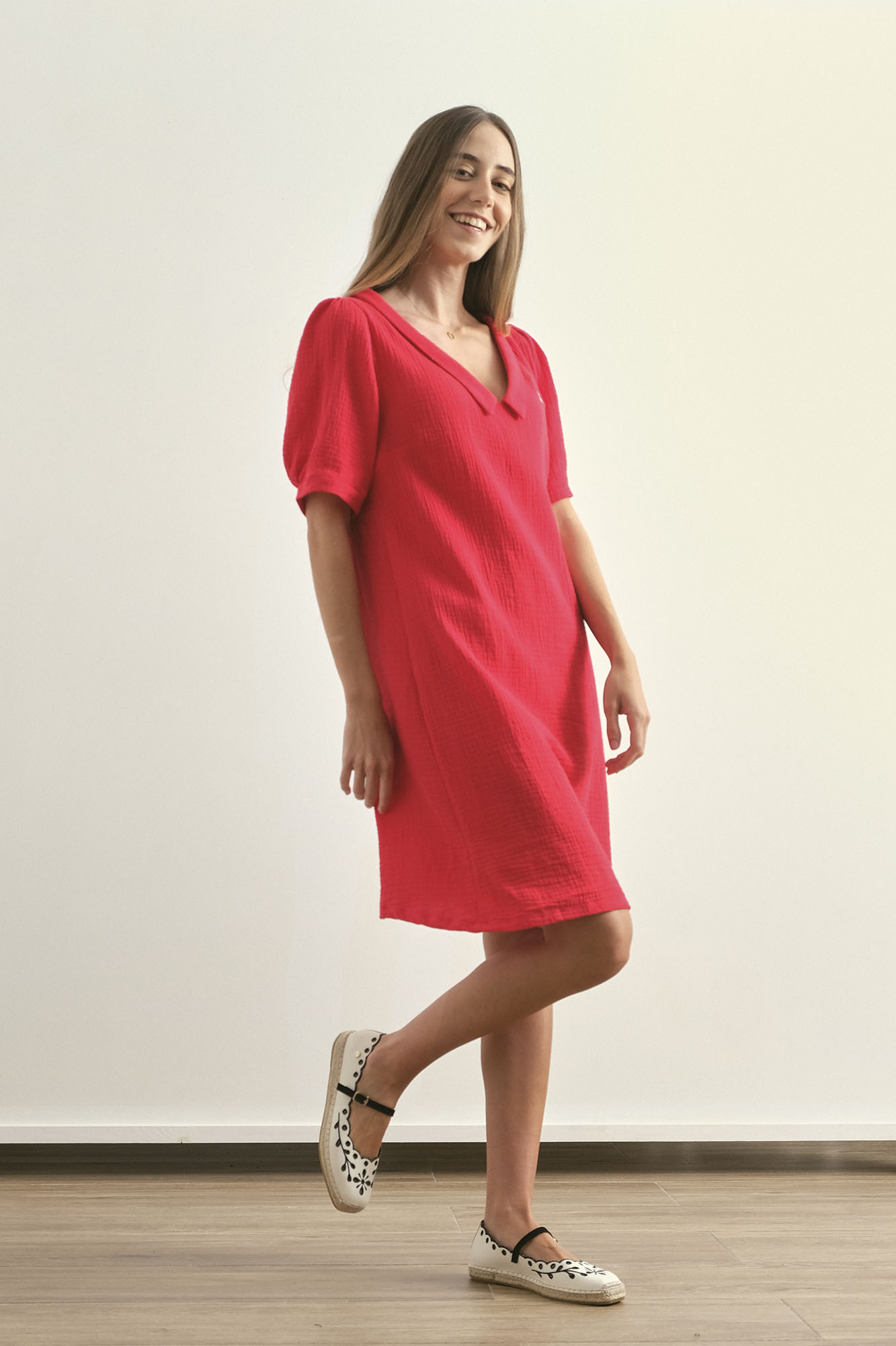 Vestido de bambula XOANIÑA