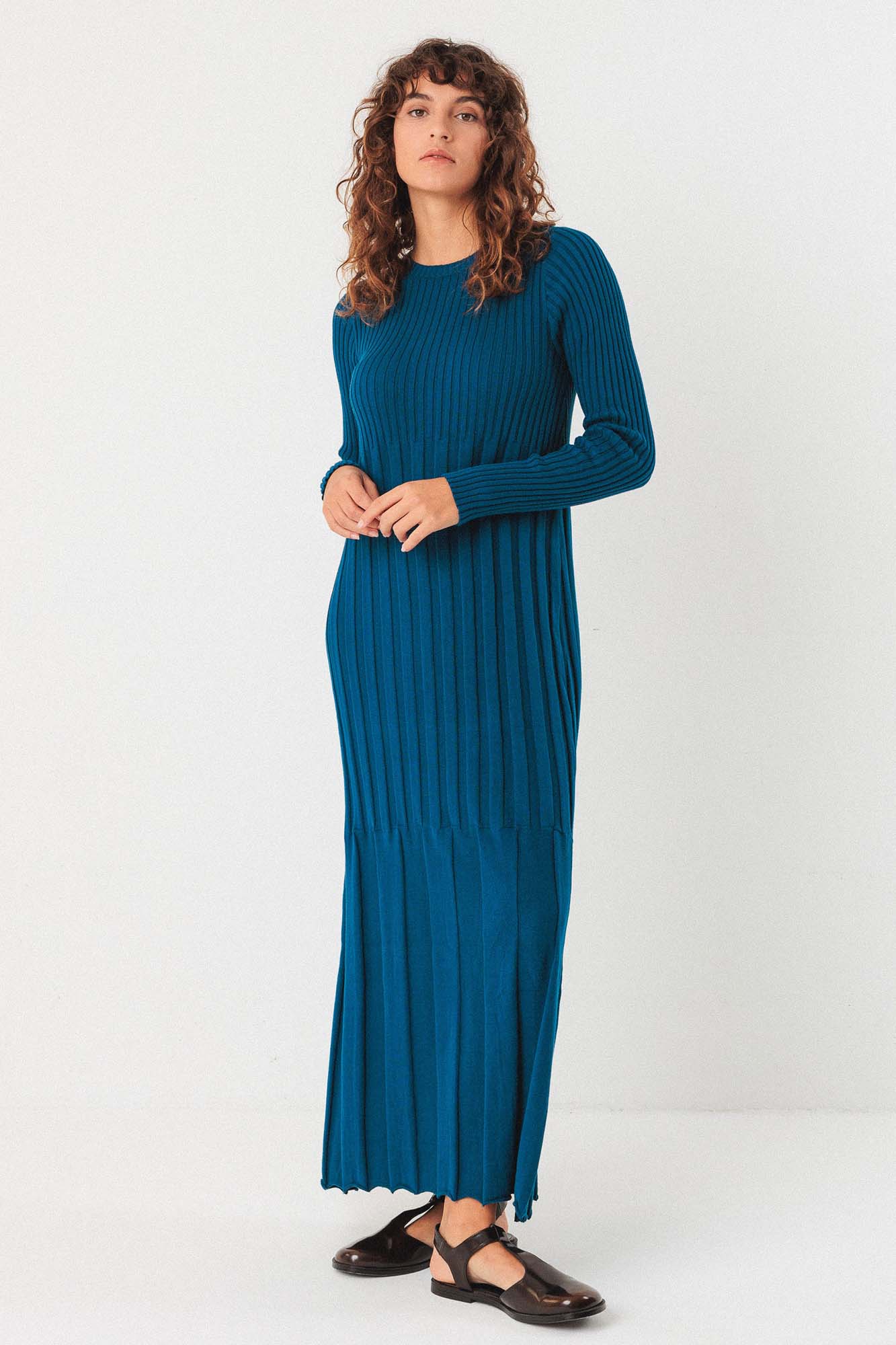 Vestido de algodón BEDIA GOTS