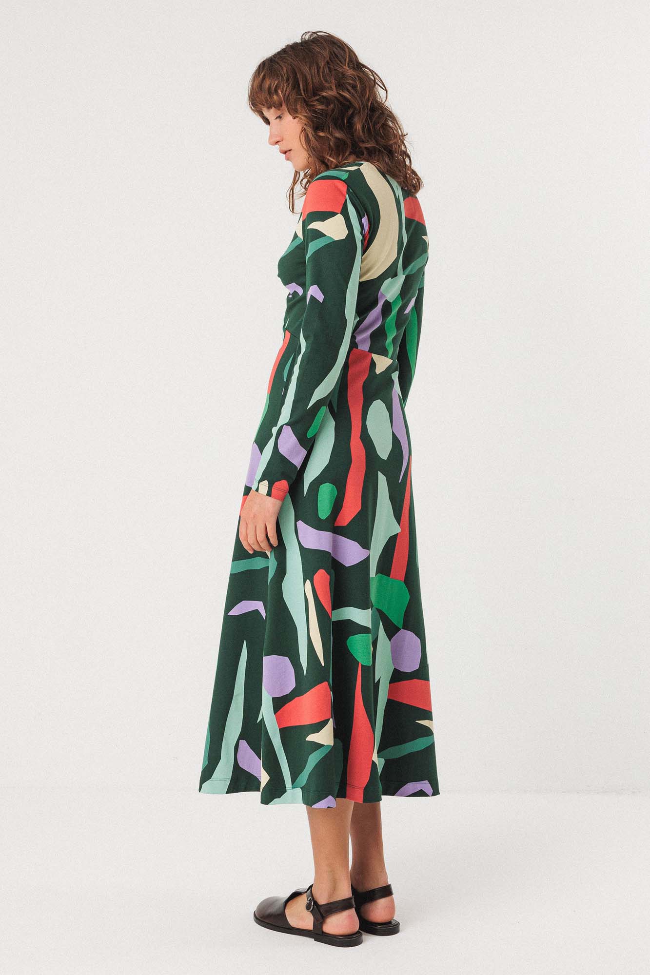 Vestido de algodón IRANTZU GOTS - Imagen 3