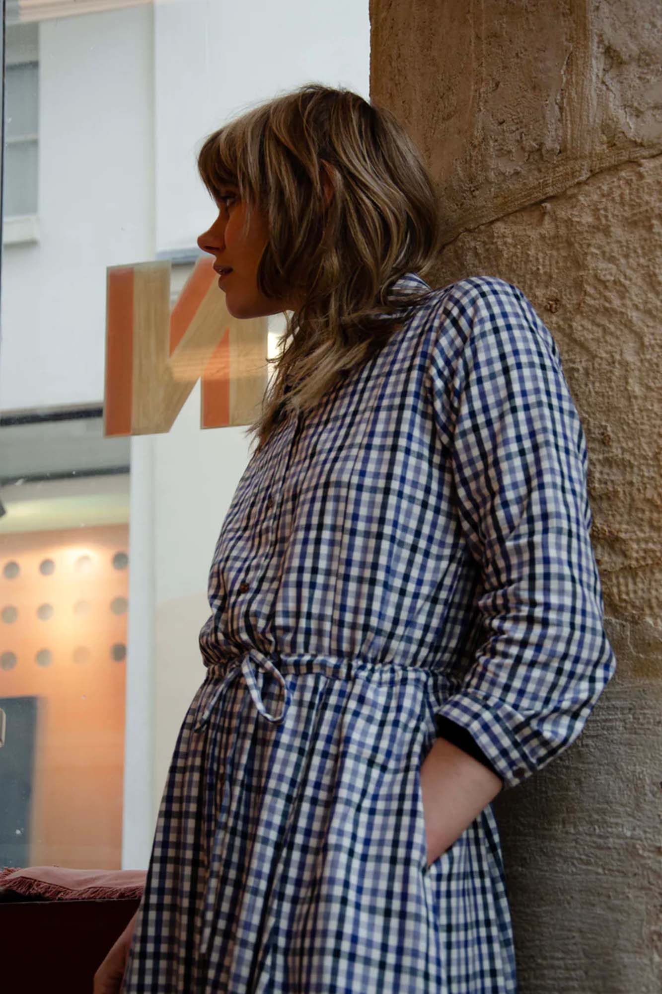 Vestido de algodón MANUELA - Imagen 3