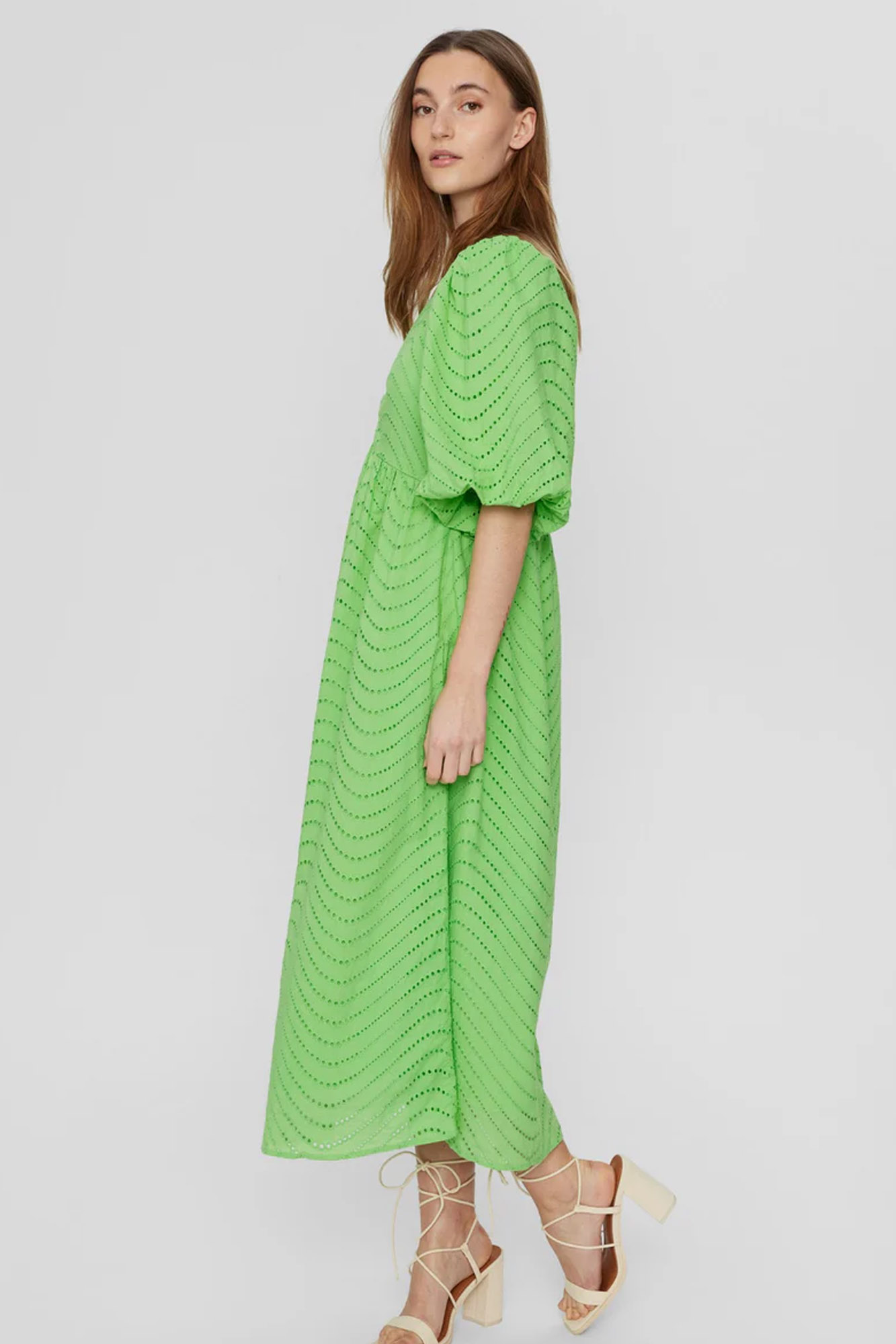 Vestido de algodón bordado NUEVELYN