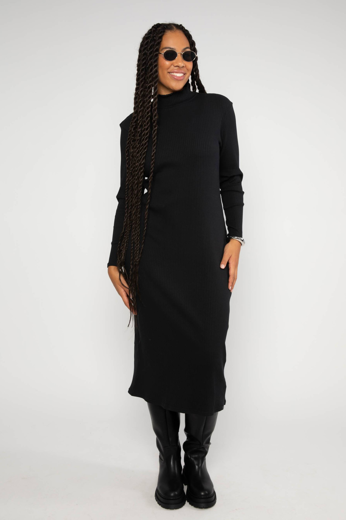 Vestido de canalé BODYCONSCIOUS