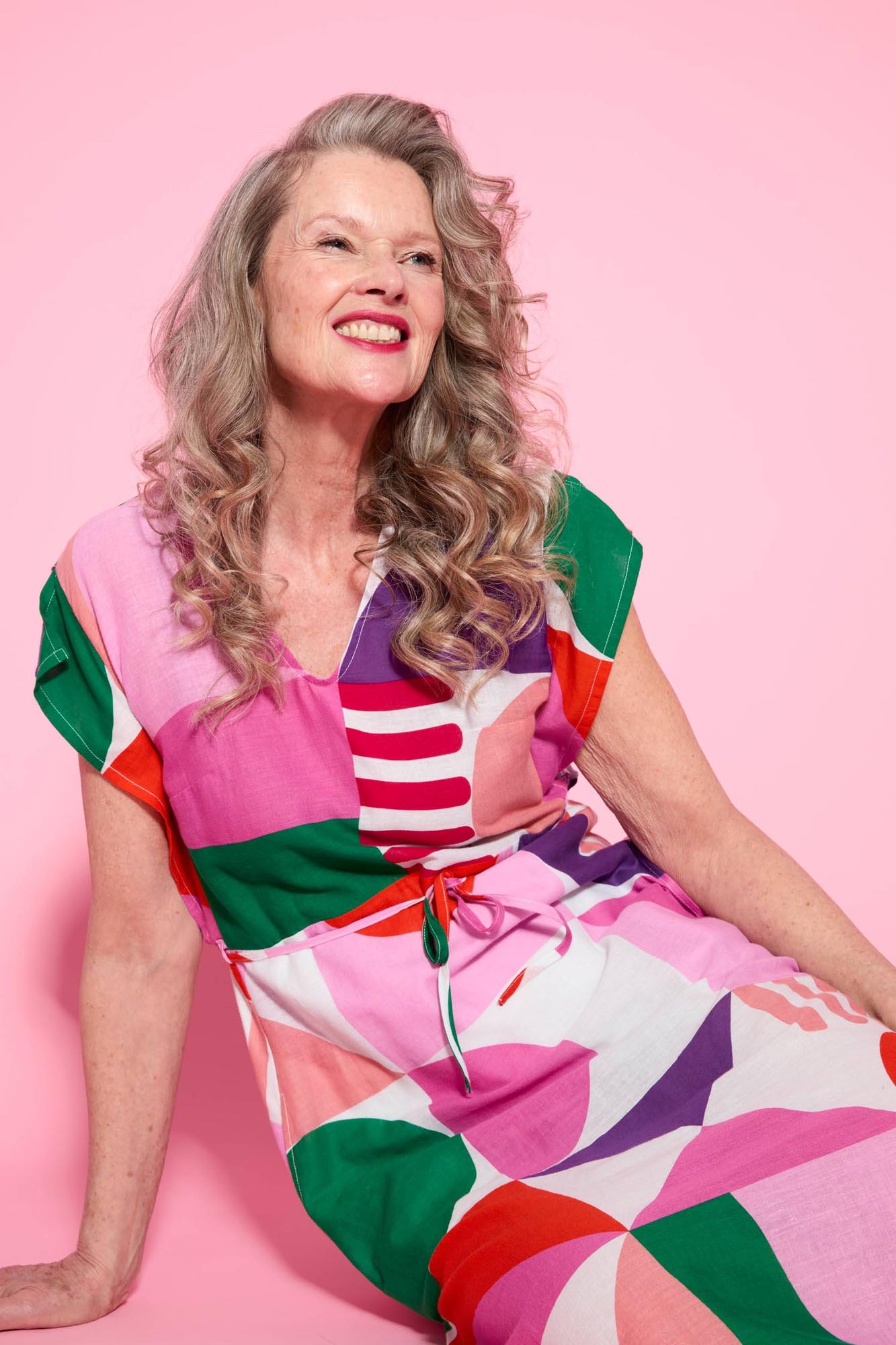 Vestido midi RESORT ROMANCE