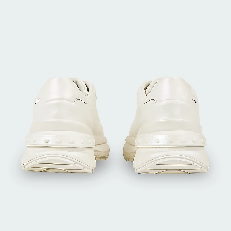 Tenis Calvin Klein Leather Chunky Trainers Dama K05640 - Imagen 4