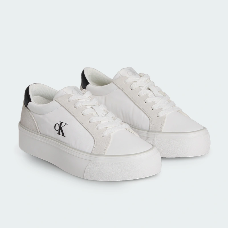 Tenis Calvin Klein Plataforma Blanco Mujer K05683