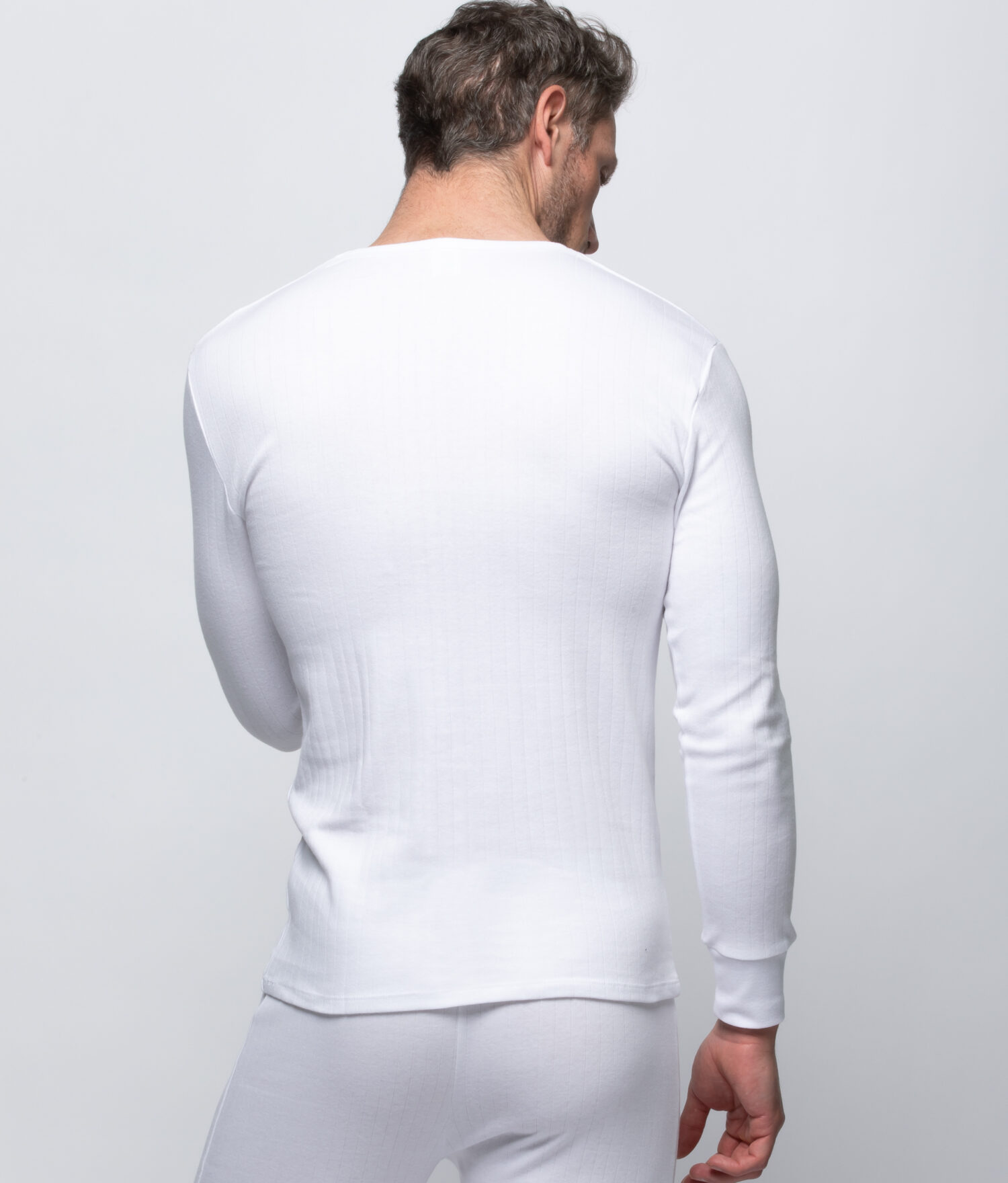 👕 Camiseta Interior Térmica de Manga Larga Abanderado Modelo 209 | Confort Clásico y Calidez Inteligente para el Hombre de Hoy 🔥❄️ talla xxl - Imagen 3