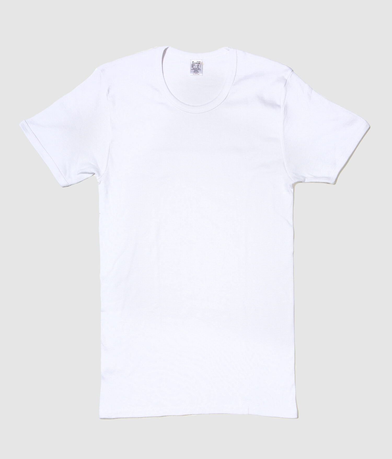 Camiseta interior de hombre Abanderado – Manga corta, algodón 100% modelo 306