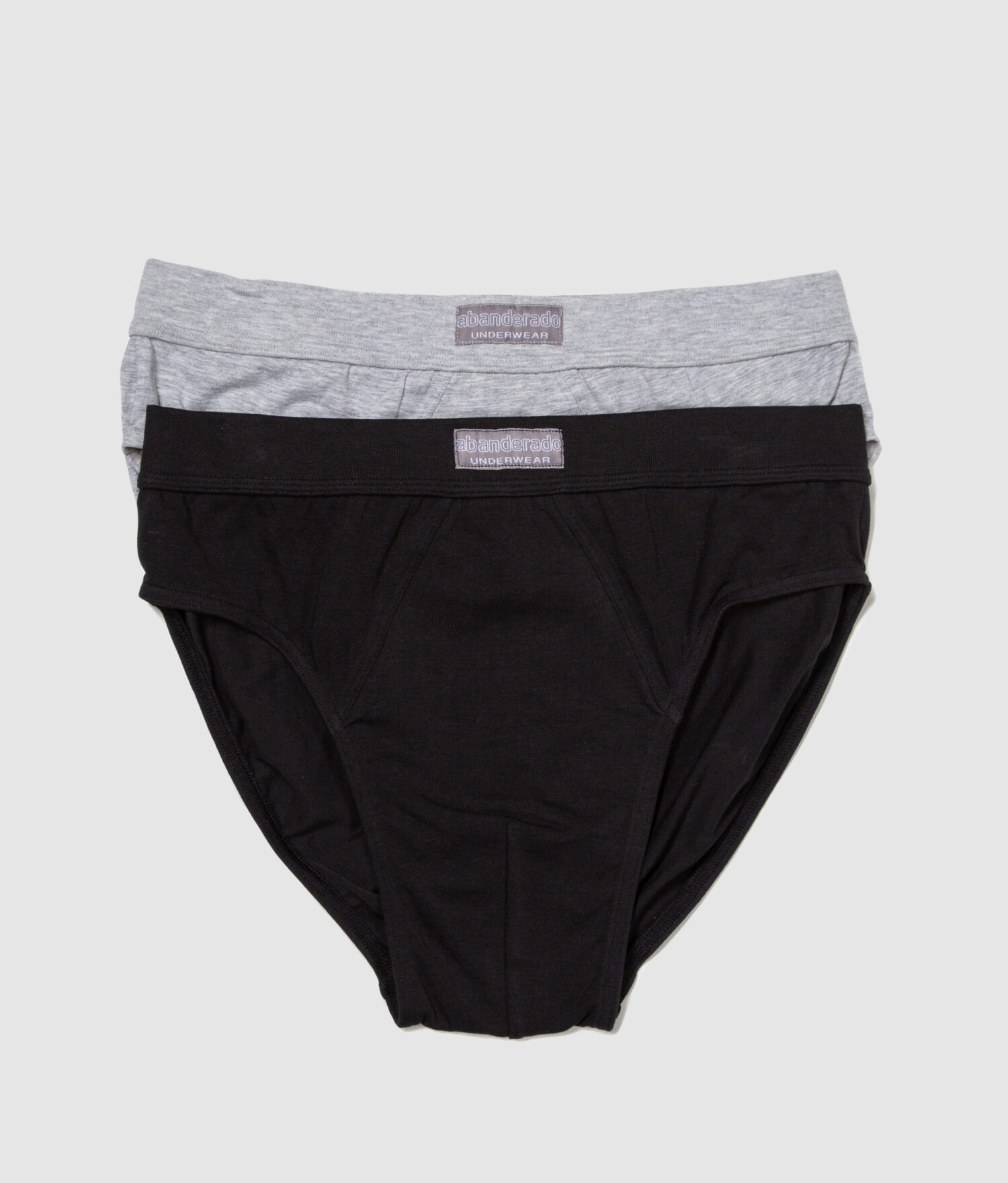 👕 Pack de 2 Slips Abanderado Hombre Modelo 5399 en Color Gris y Negro: Confort, Calidad y Diseño para el Hombre Actual - Imagen 3