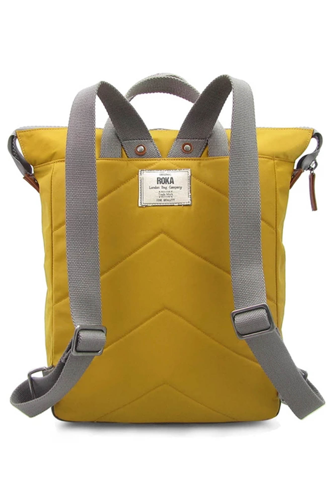 ROKA BANTRY B Mochila vegana pequeña color CORN - Imagen 3