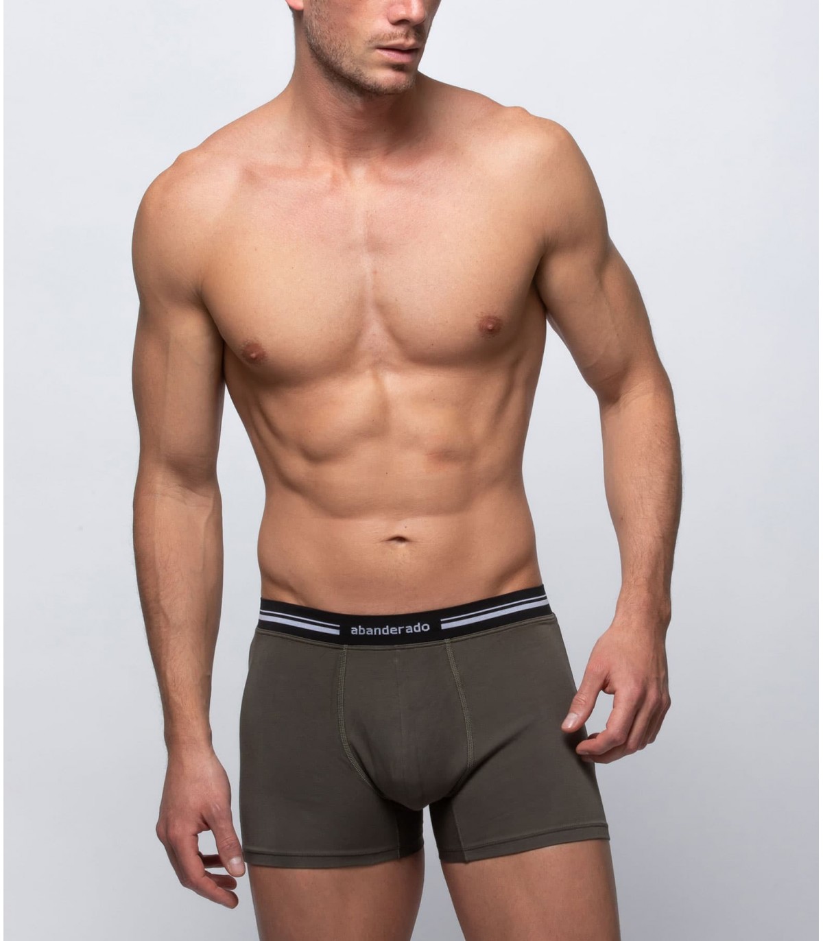 🟢 Bóxer Abanderado Modelo 77I Color Verde Caza – El Equilibrio Perfecto entre Confort, Estilo y Masculinidad TALLA M - Imagen 3