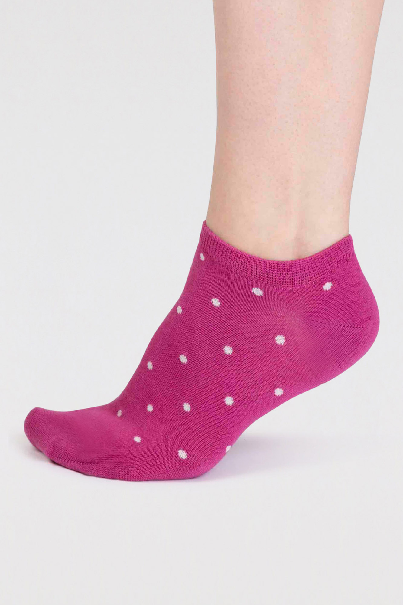 Calcetines tobilleros de bamboo DOTTIE PINK