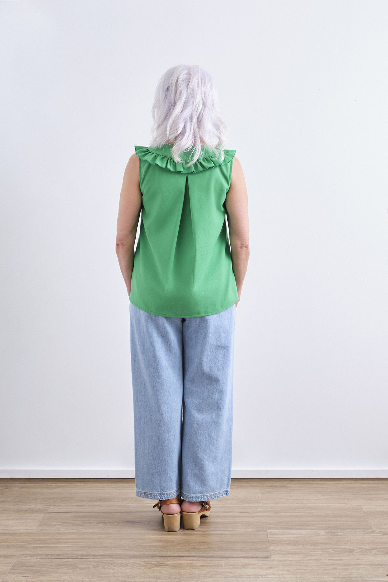 Camisa con volante PRADO - Imagen 3