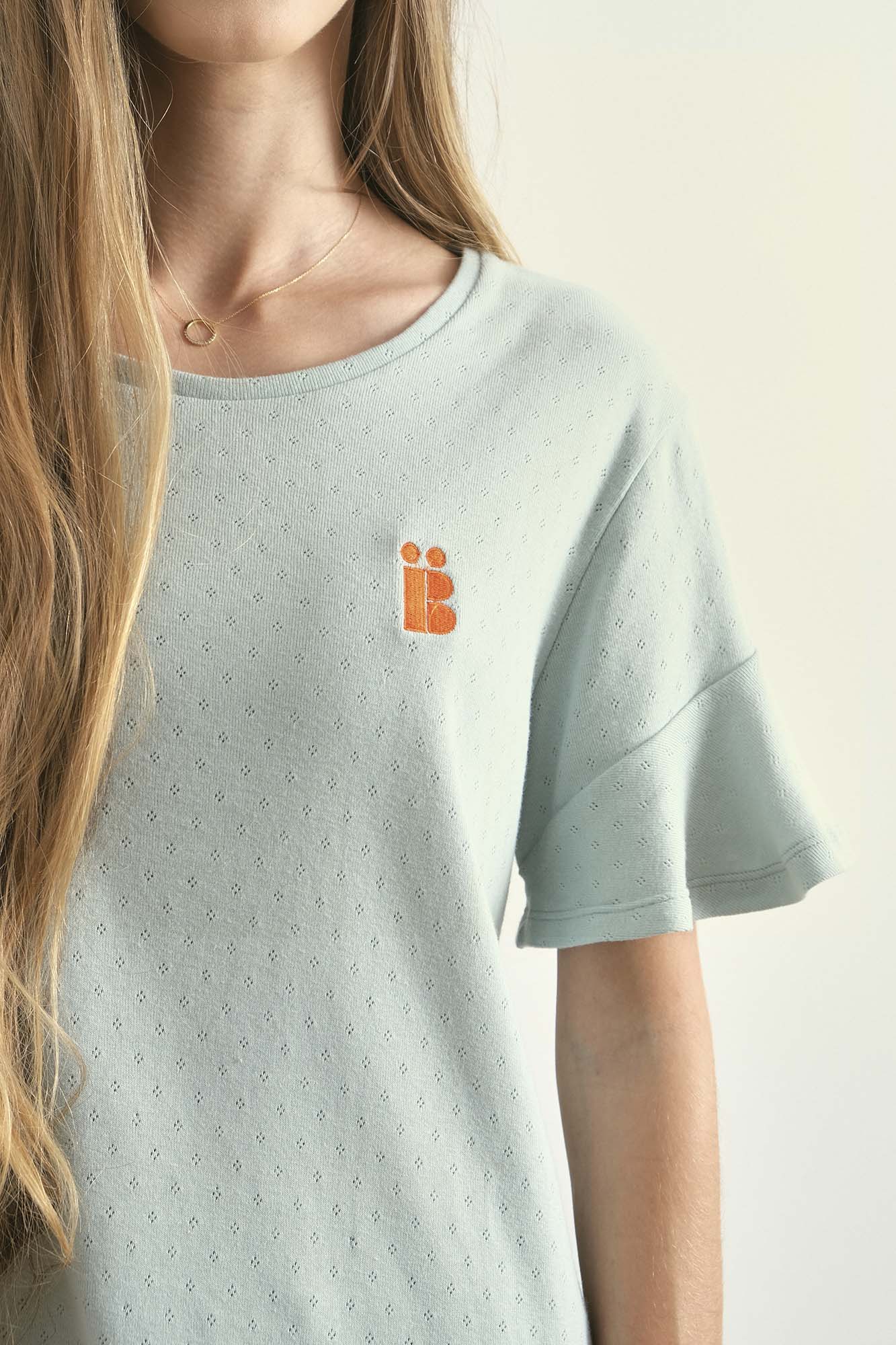 Camiseta de algodón LAVANDEIRA