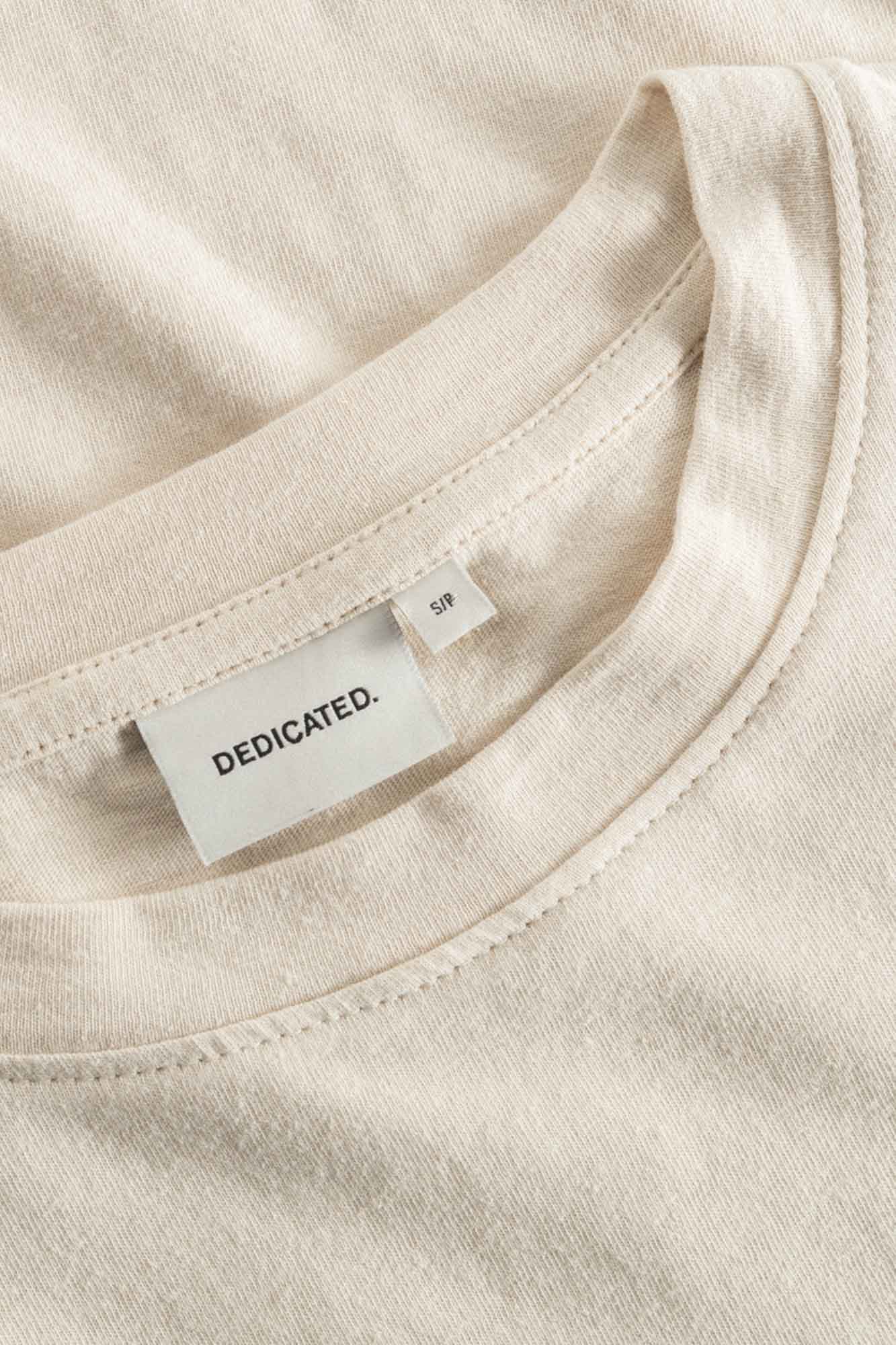 Camiseta básica de algodón orgánico VADSTANA WHITE