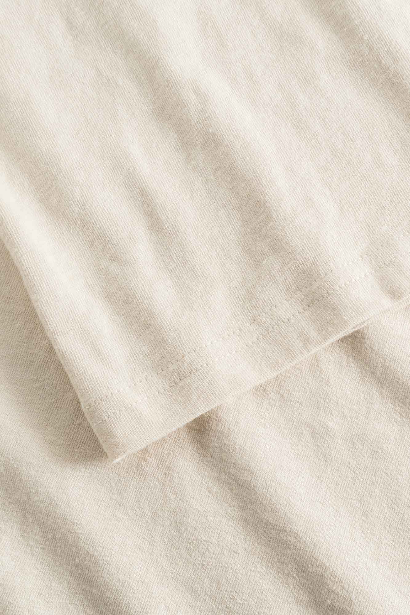 Camiseta básica de algodón orgánico VADSTANA WHITE - Imagen 3