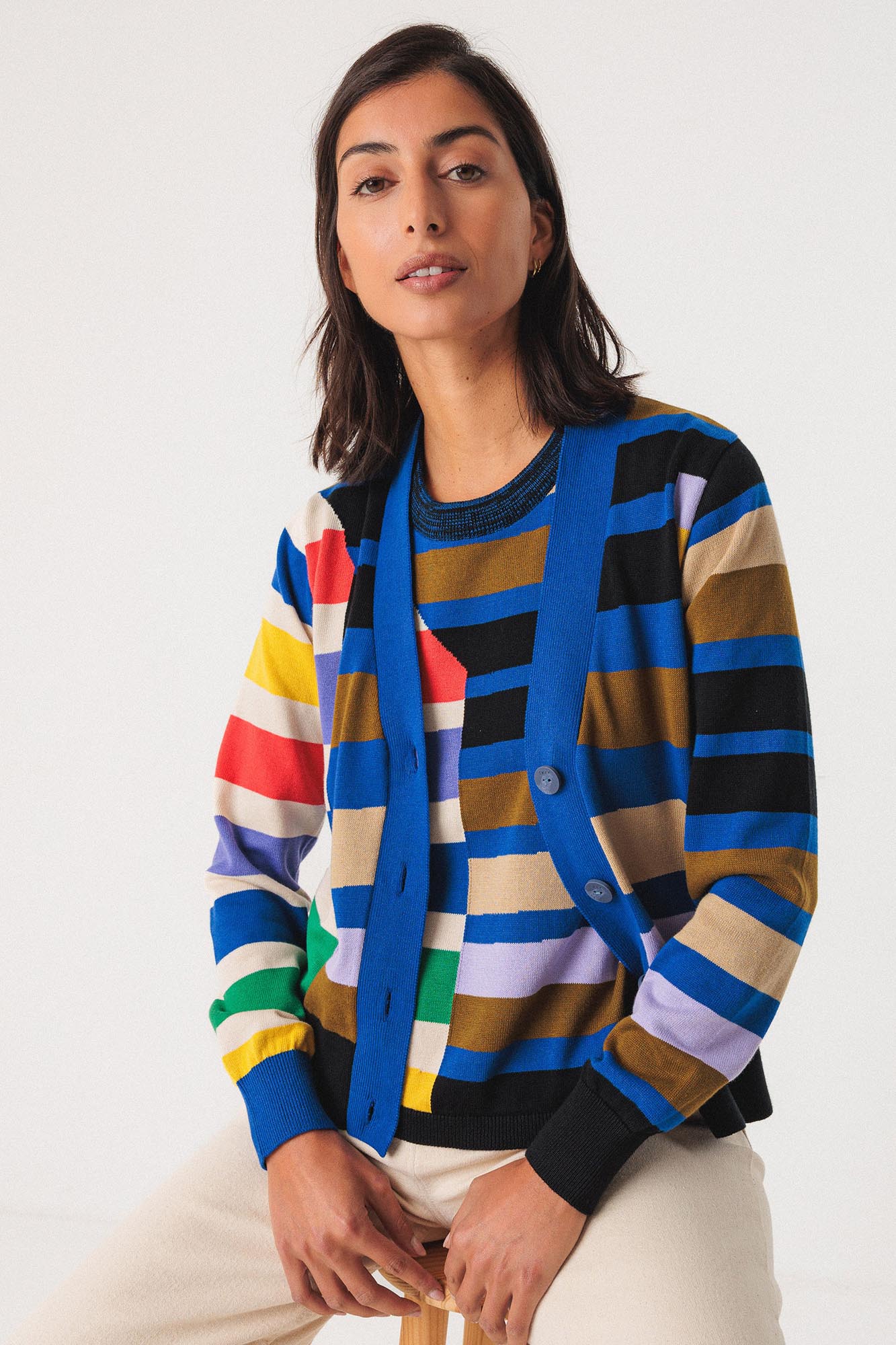 Chaqueta de rayas MAIPI