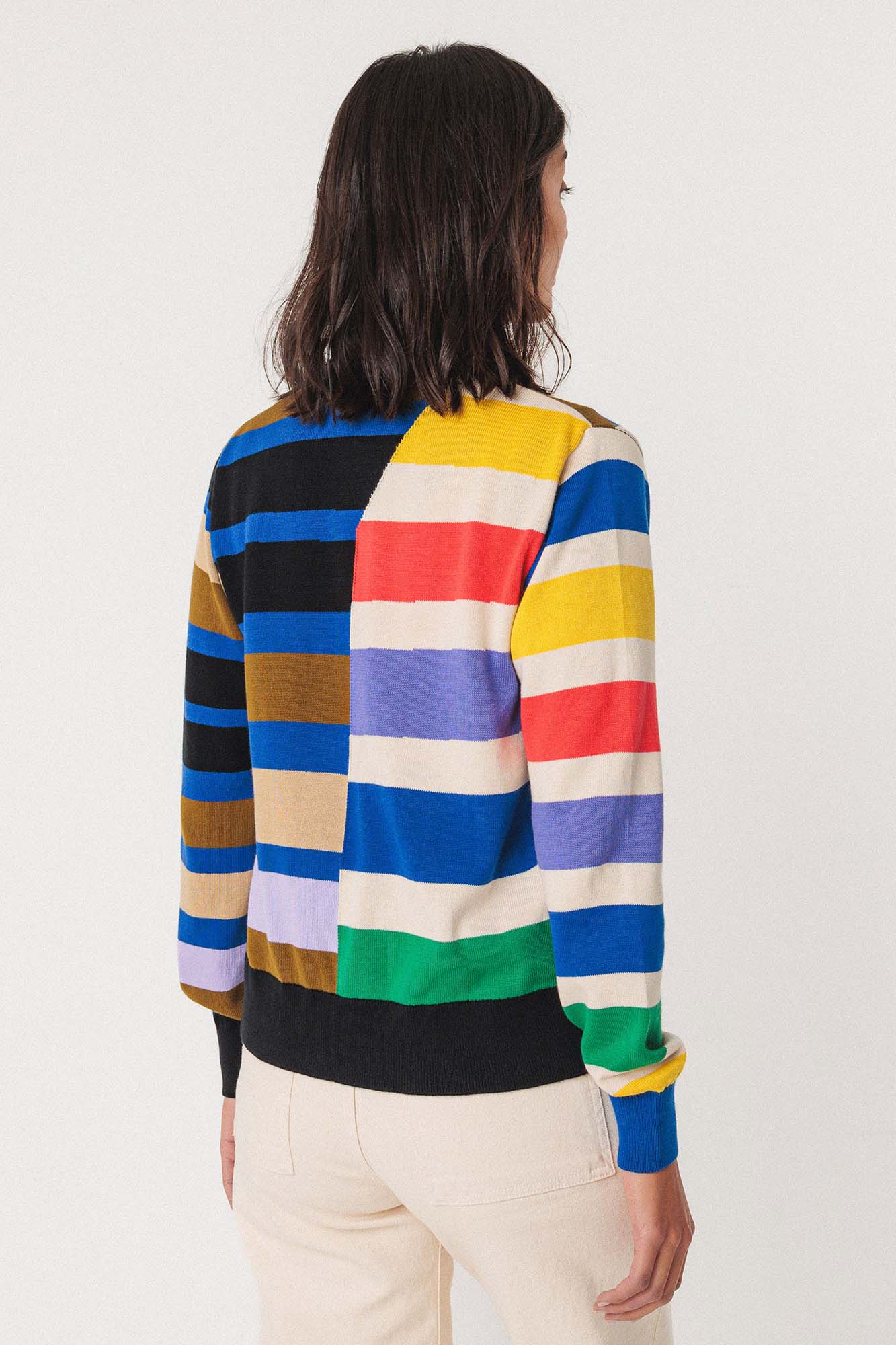 Chaqueta de rayas MAIPI - Imagen 4