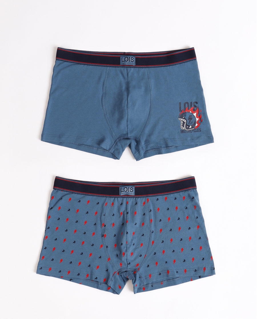 pack de 2 boxer de hombre lois 48558