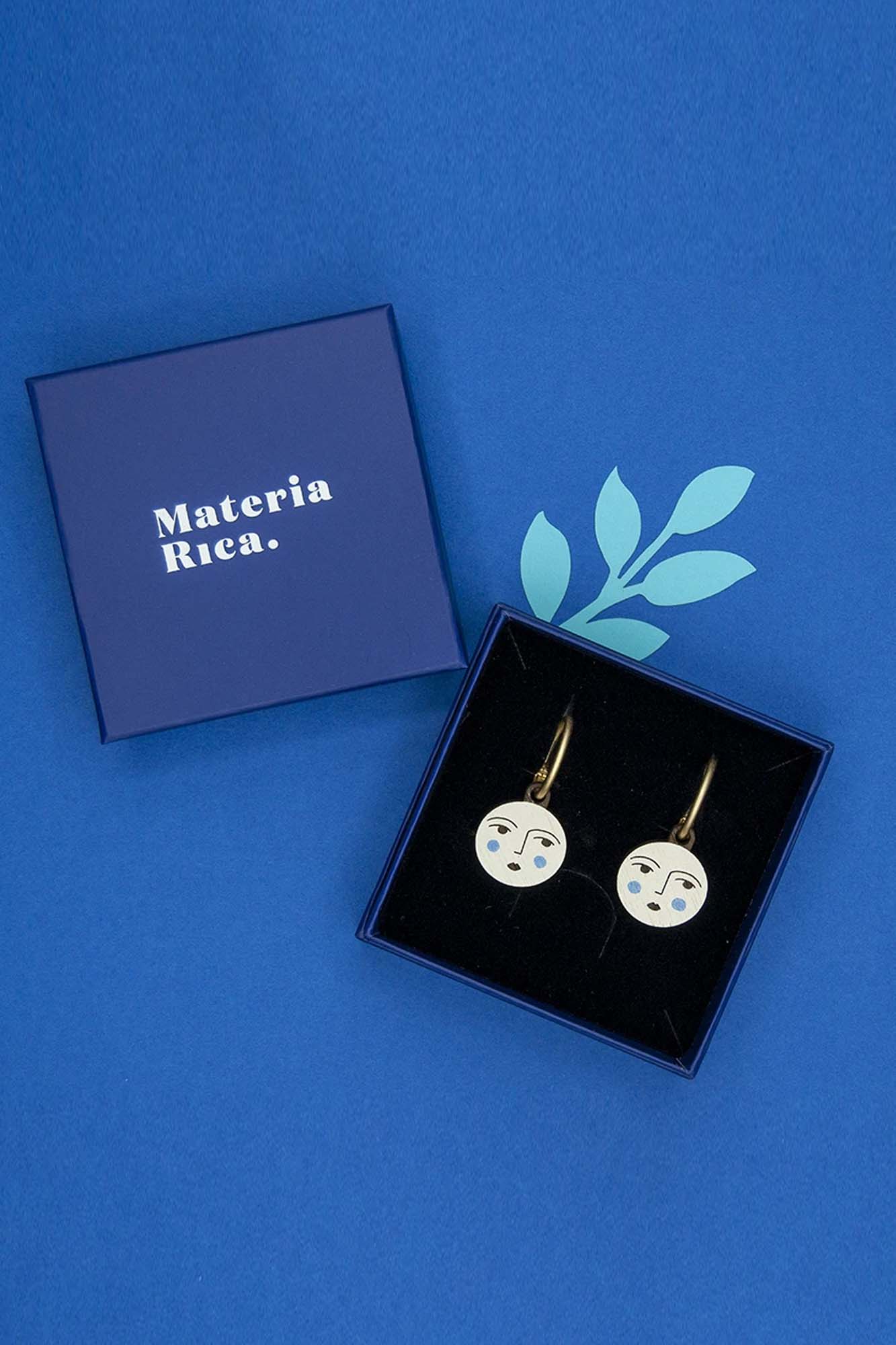 Materia Rica pendientes LUNA
